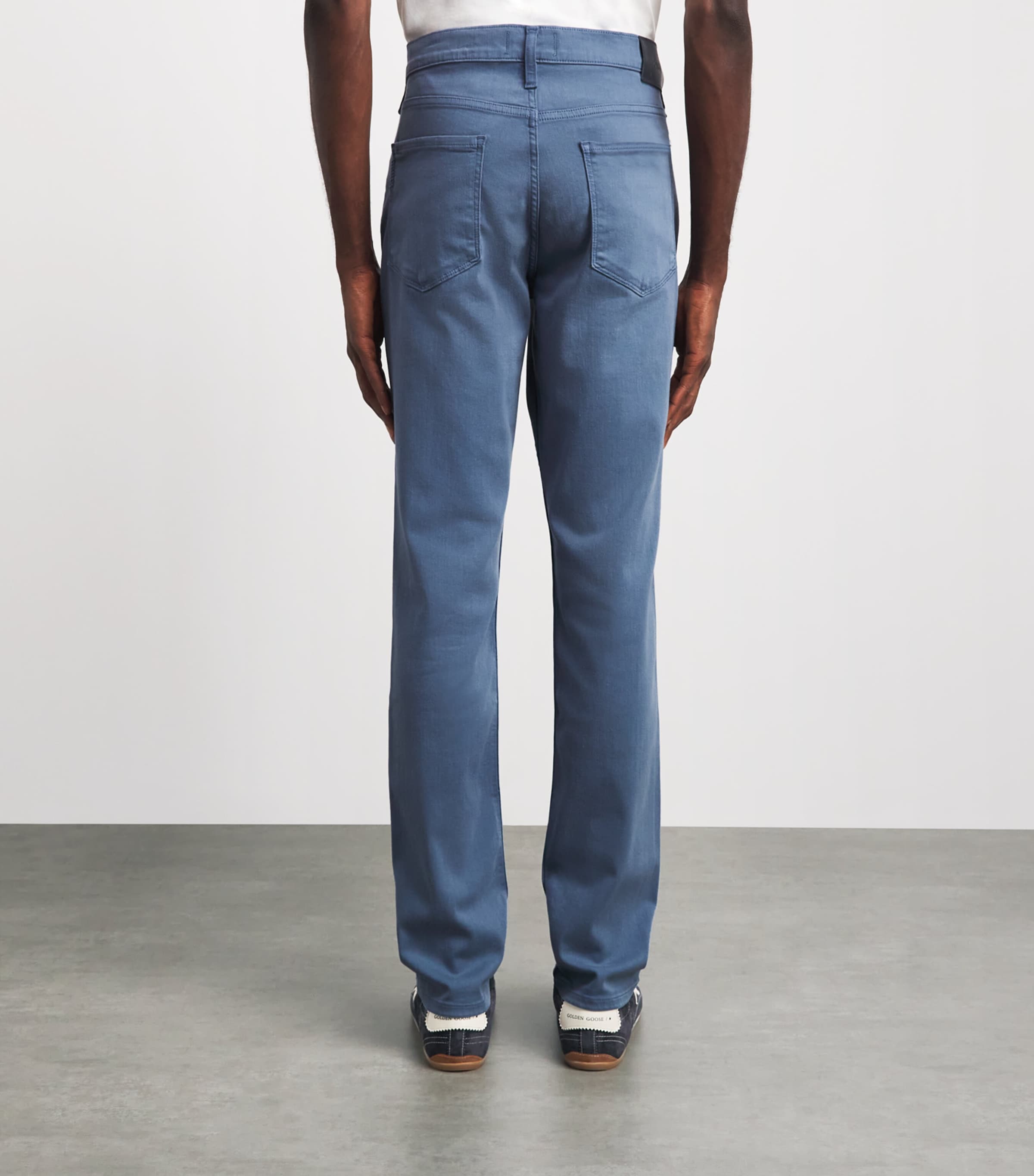 PAIGE Mens Federal Slim Jeans Flint Stone Image 5