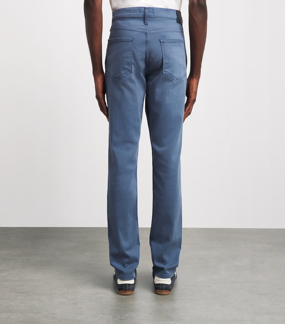 PAIGE Mens Federal Slim Jeans Flint Stone Image 5