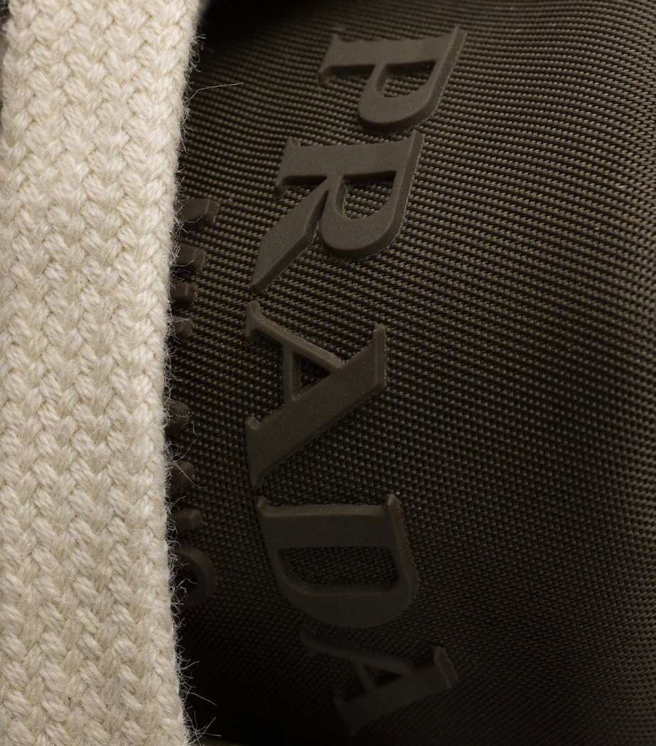 Prada Suede and Re-Nylon Downtown Sneakers Image 5