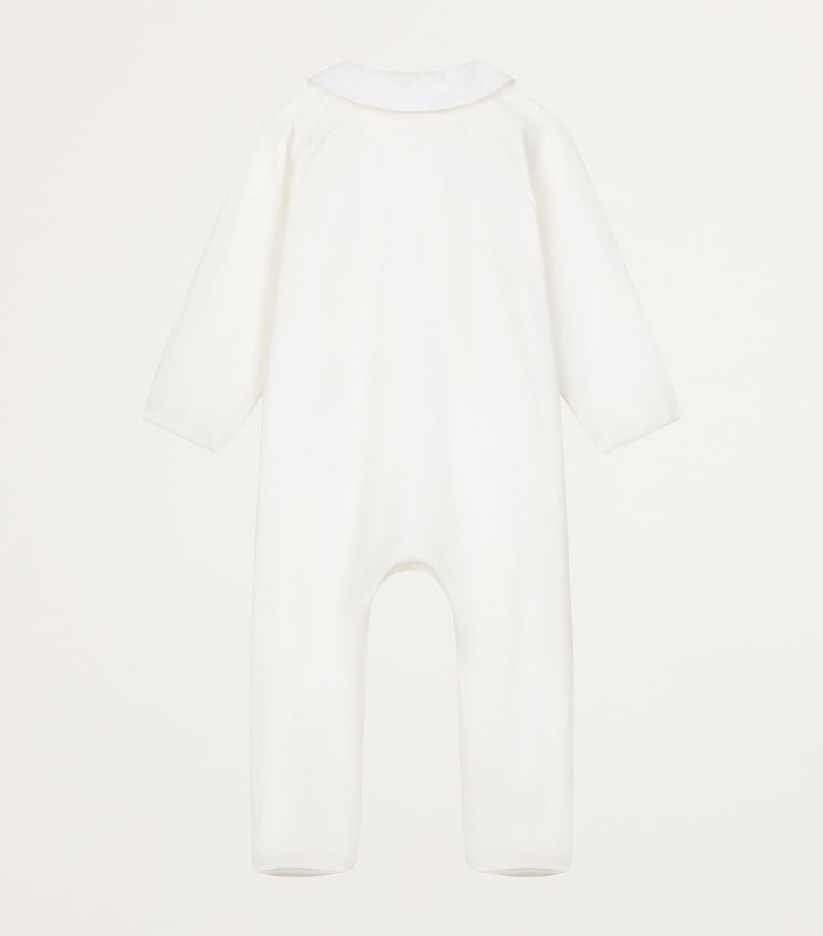 Cotton All-In-One (0-24 Months) W0001-NATURAL WHITE Image 2