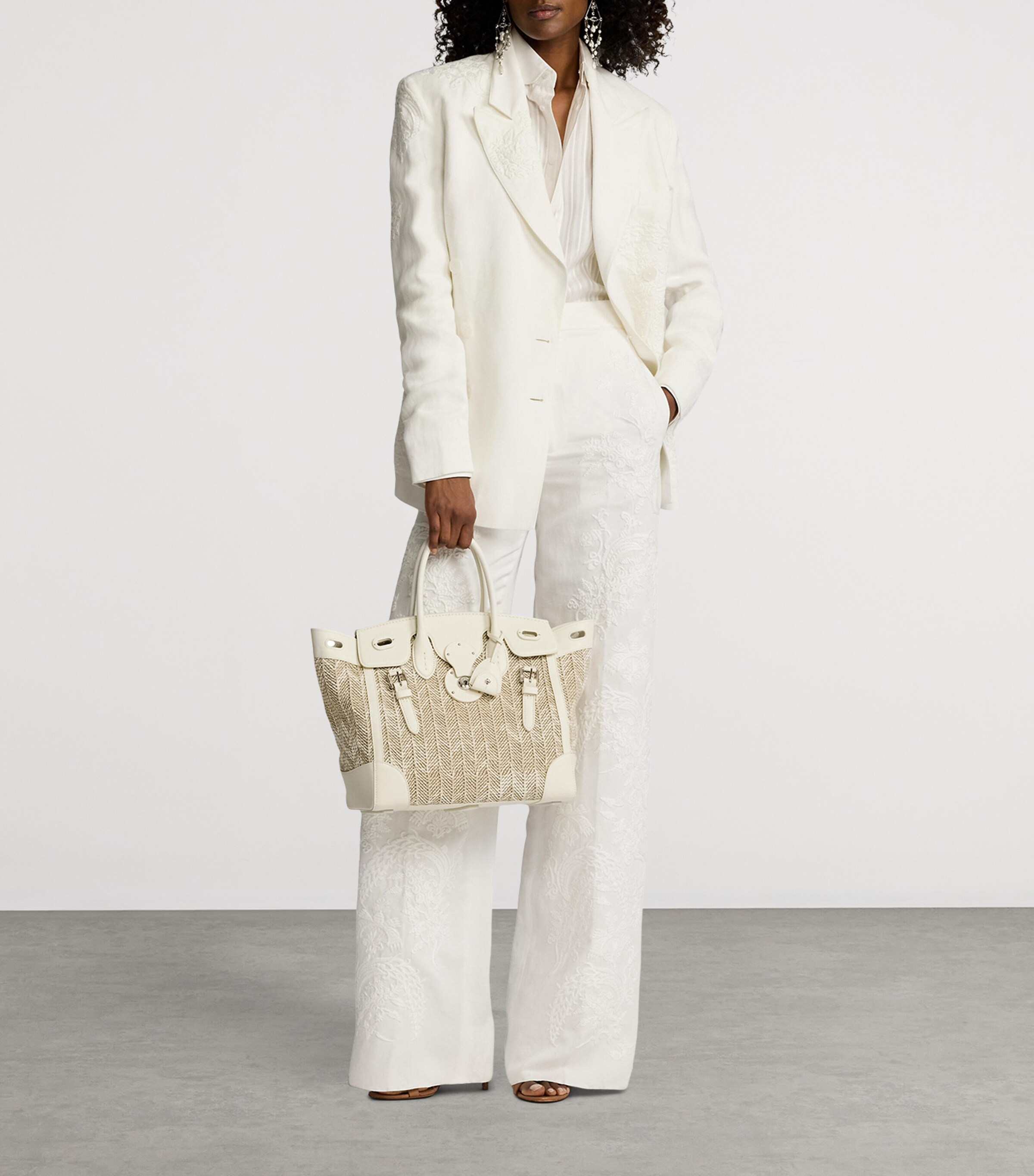 Embroidered Collen Jacket CREAM Image 11