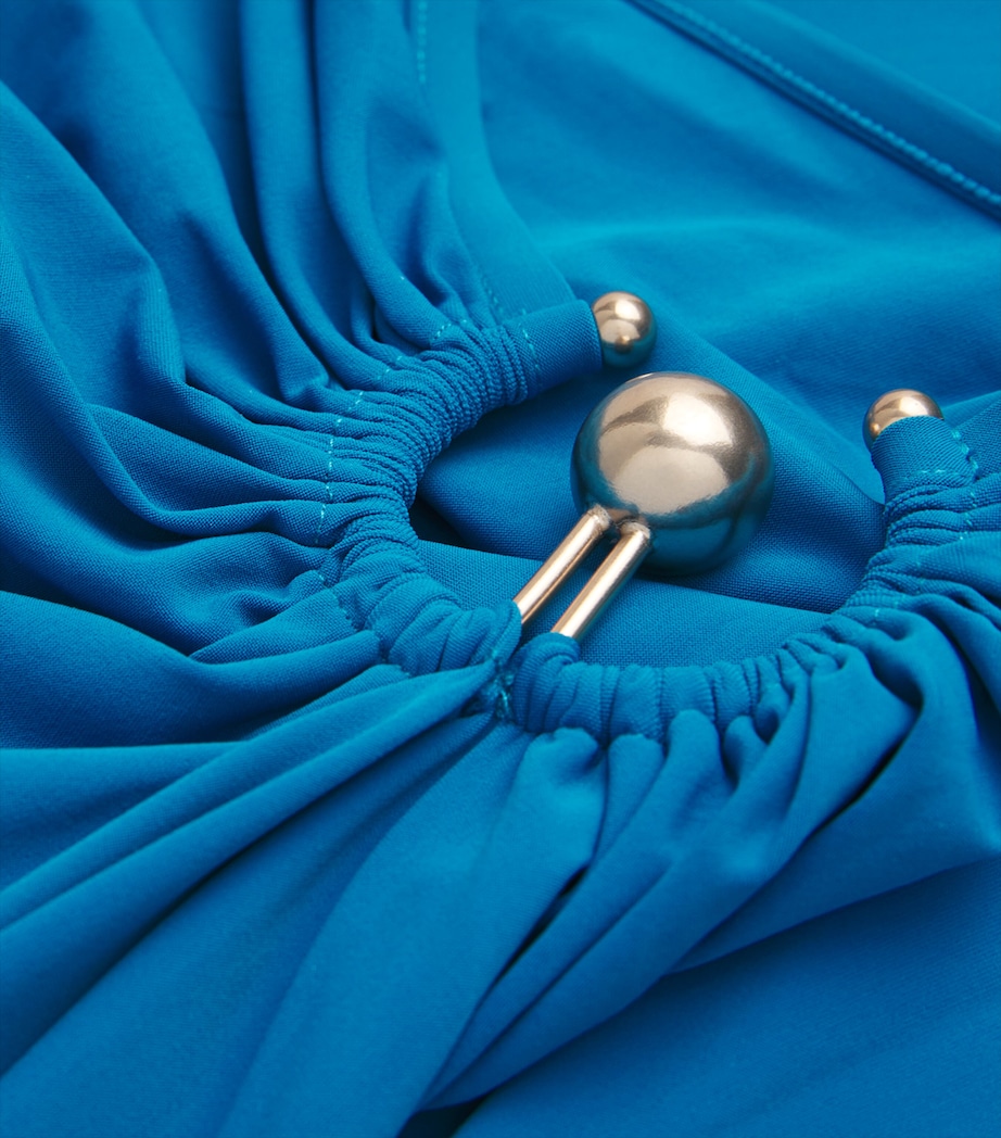 Cut-Out Orbit Maxi Skirt LAKE Image 5