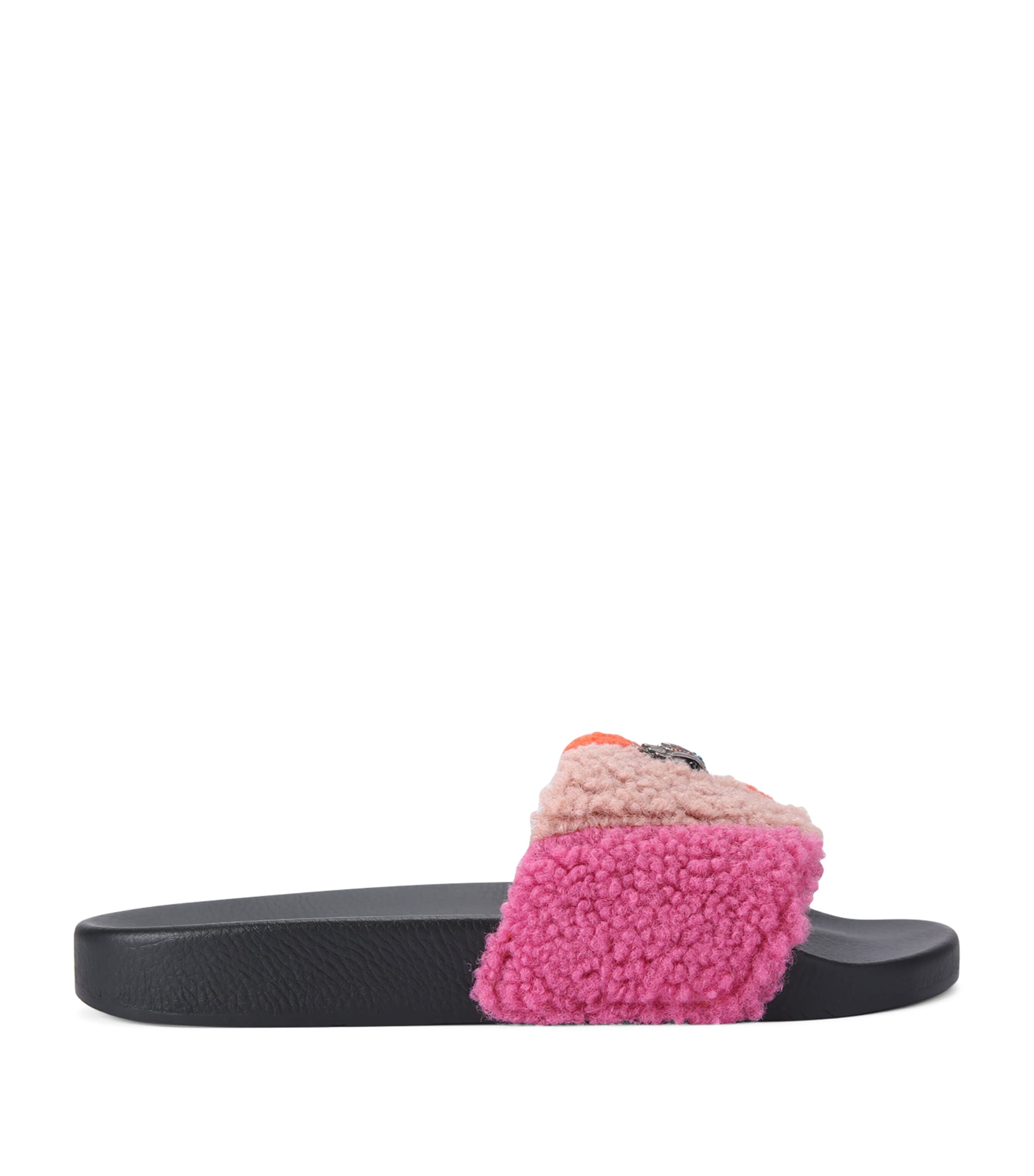 KURT GEIGER MEENA TEDDY SLIDES 