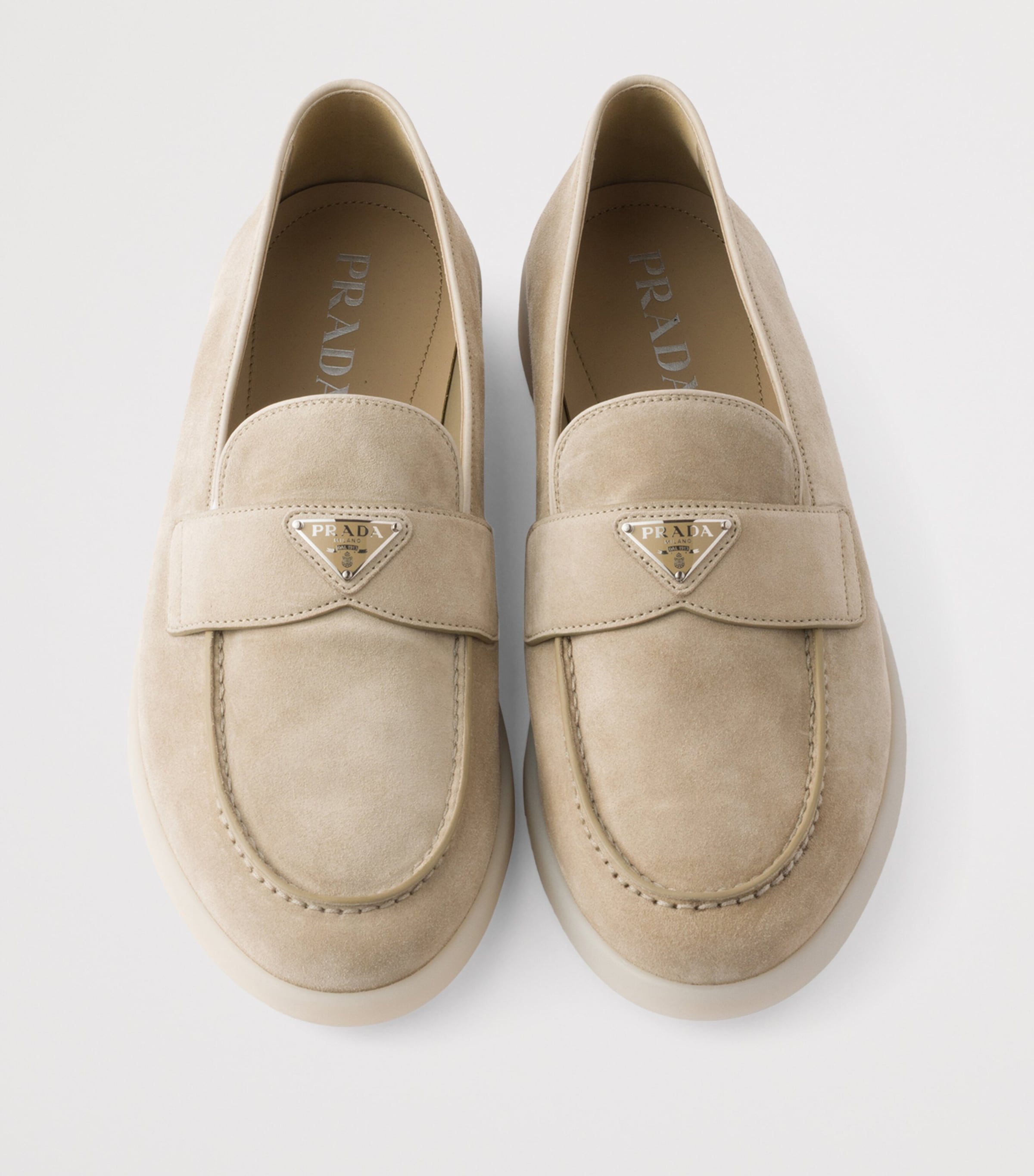 Suede Triangle Loafers F0FHI Image 4