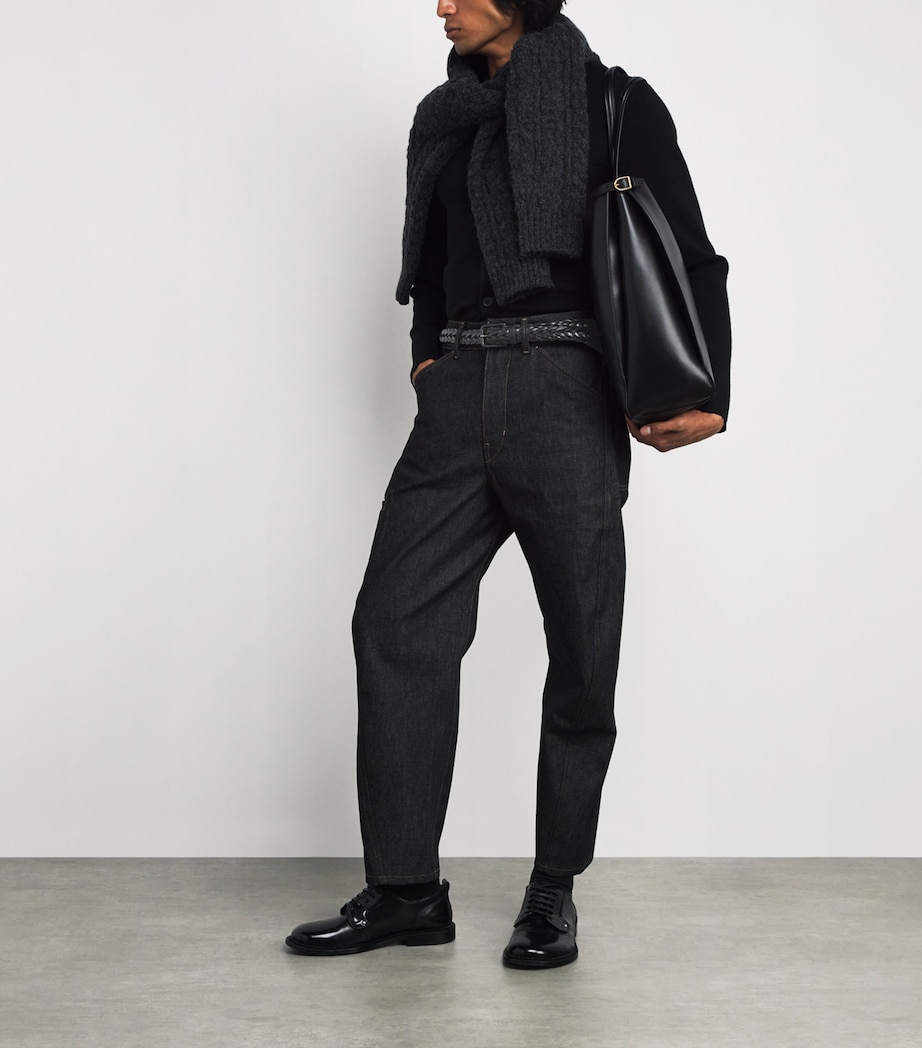 Leather Woven Belt UC001 Image 3