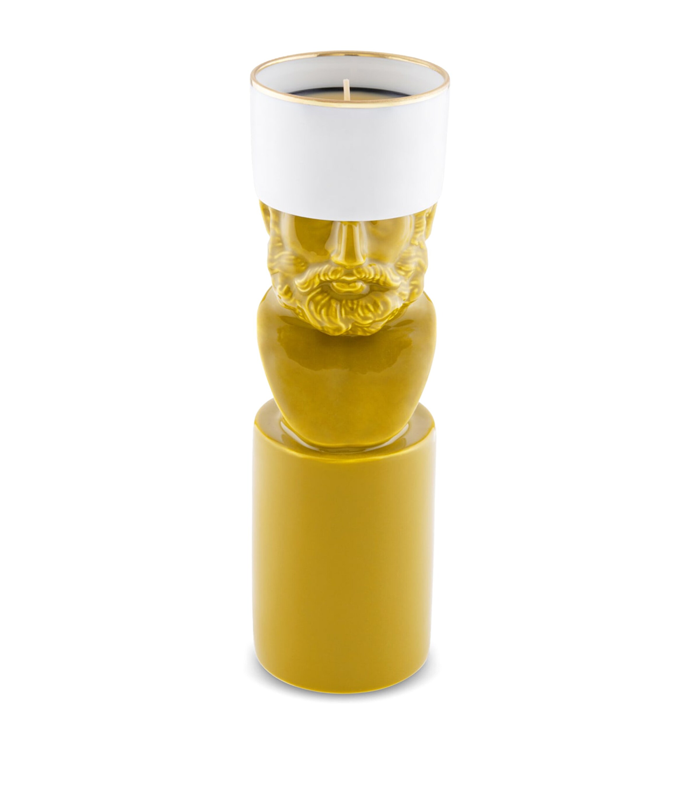 GINORI 1735 Porcelain Il Letterato Candle Holder Image 3