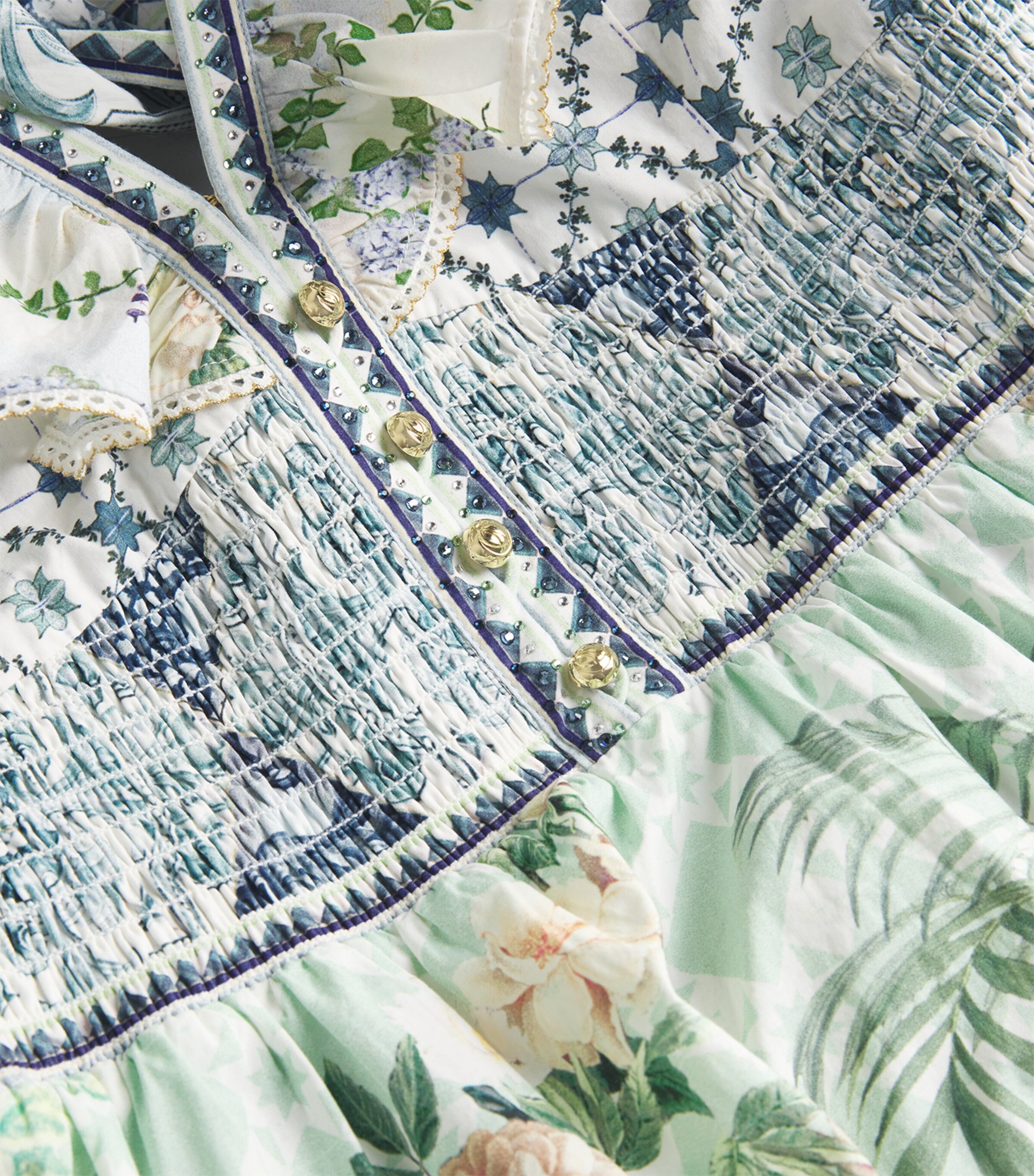 Jardim Party Tiered Mini Dress JARDPART Image 5