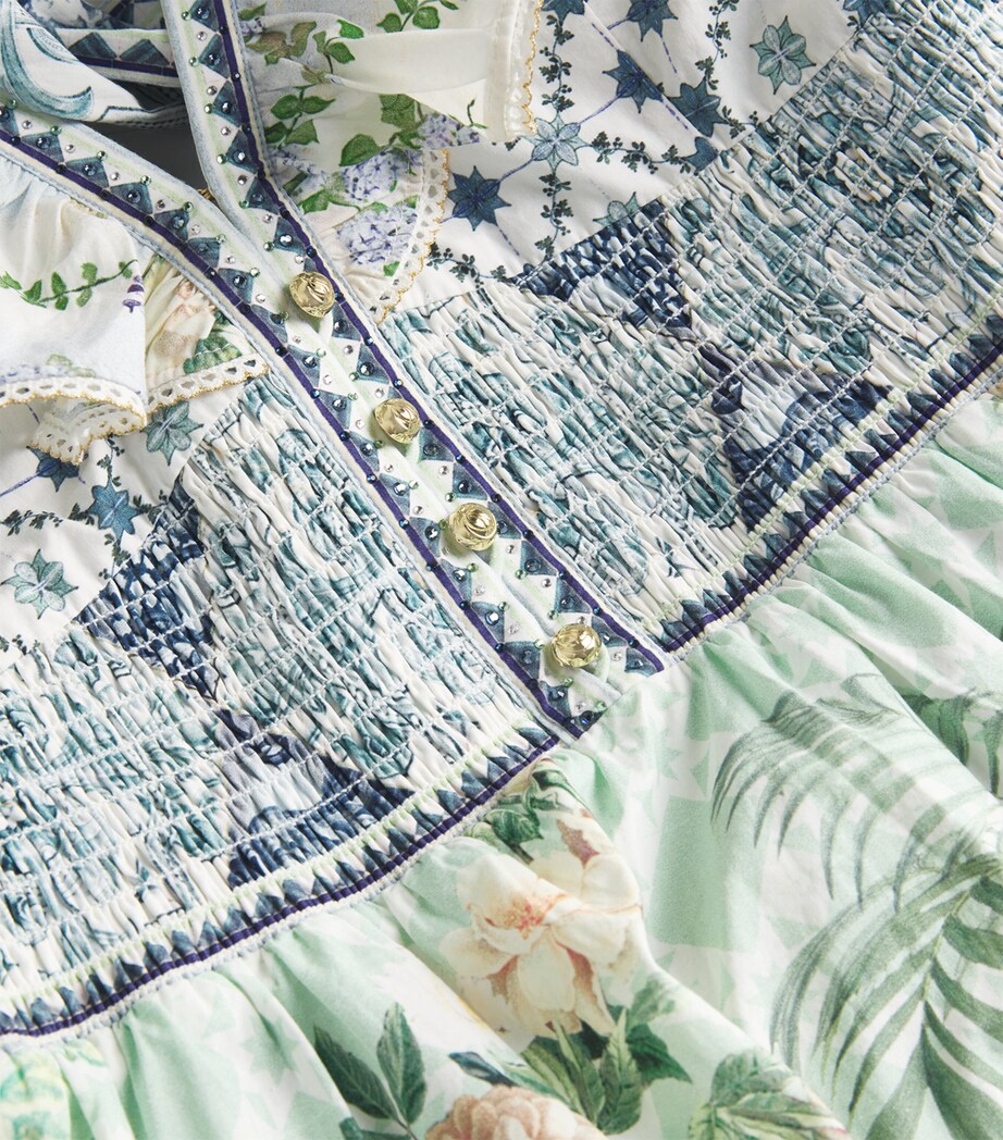 Jardim Party Tiered Mini Dress JARDPART Image 5