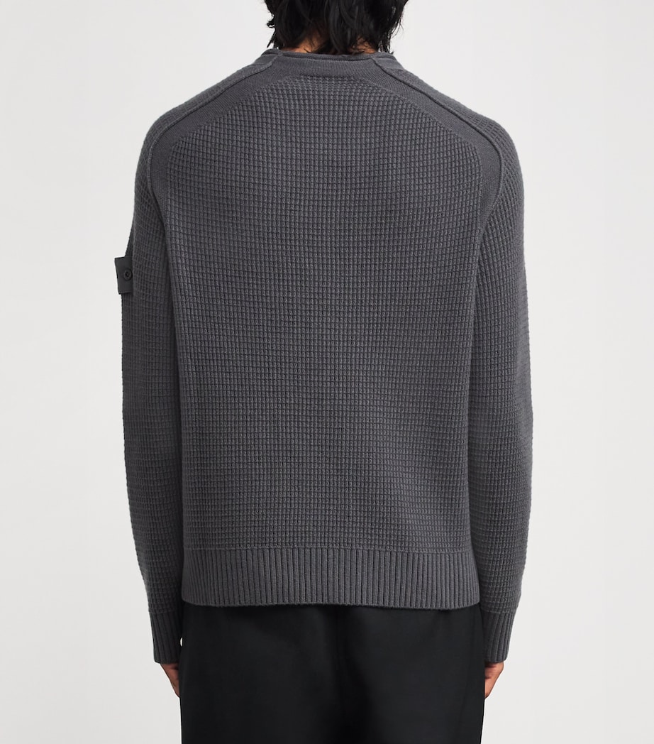 GHOST PIECE Virgin Wool Sweater V0067 Image 4
