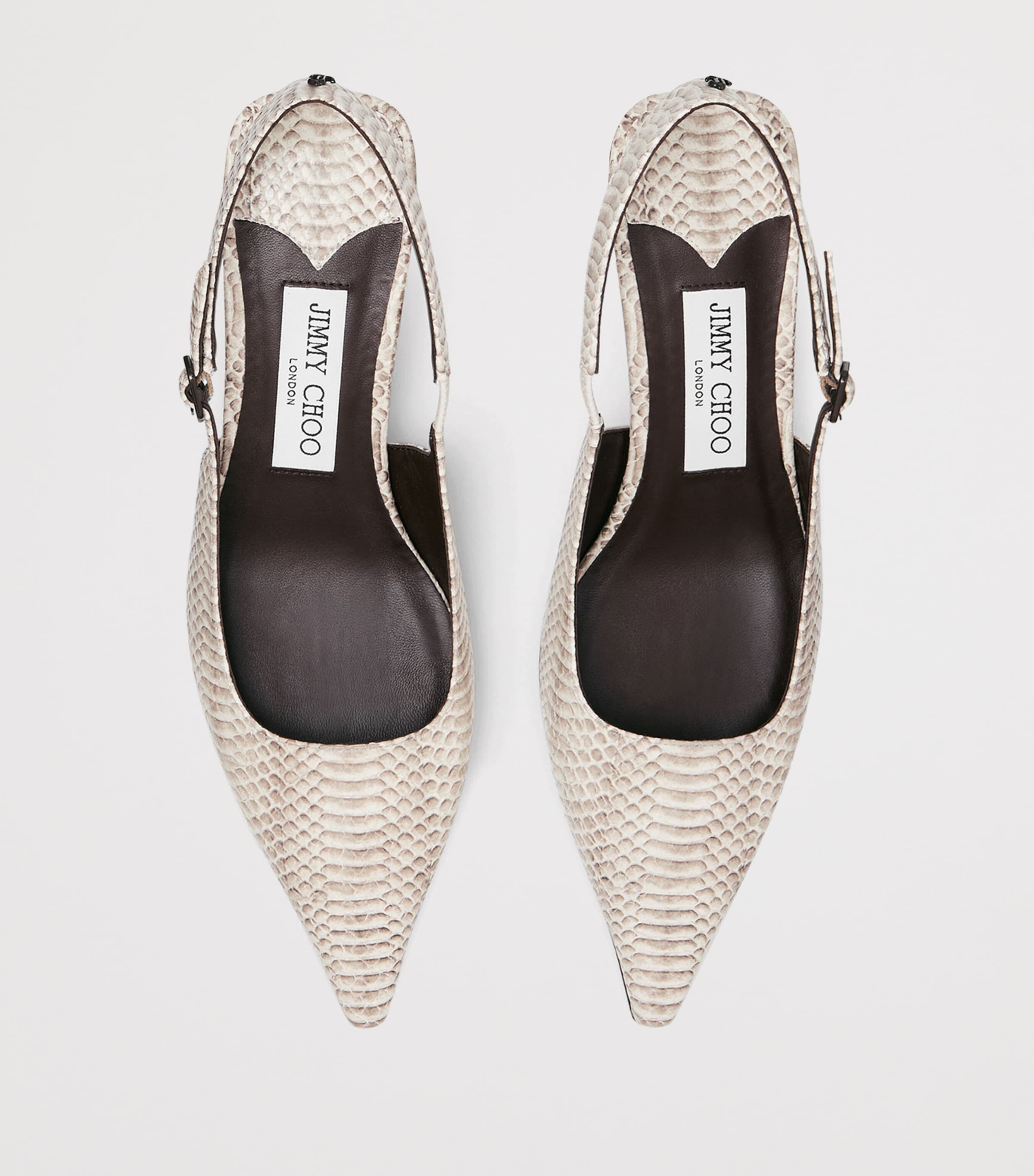 Amel 50 Leather Slingback Pumps ROCCIA Image 4