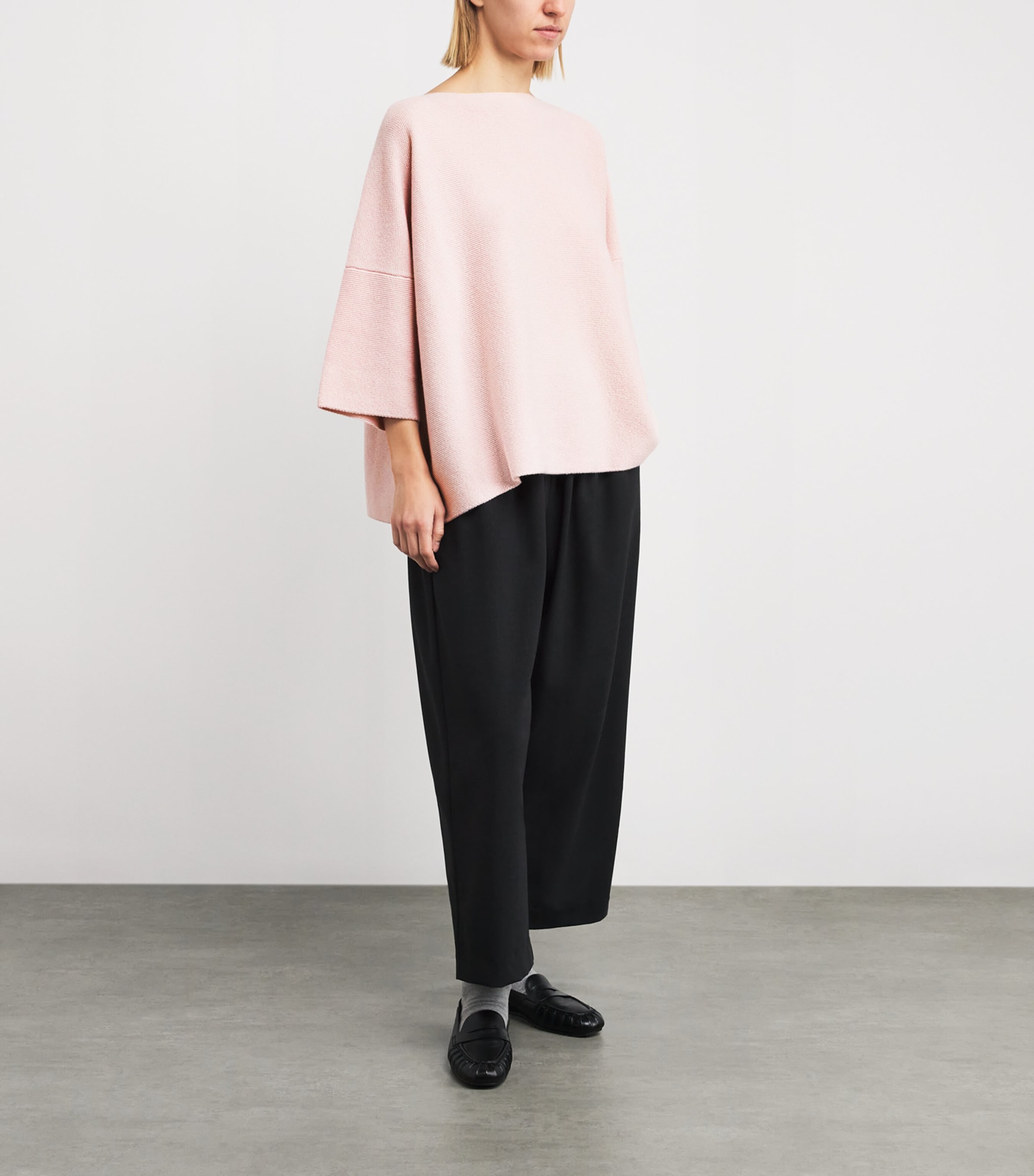 Cashmere Split-Sleeve Sweater CHERRYBLOS Image 2