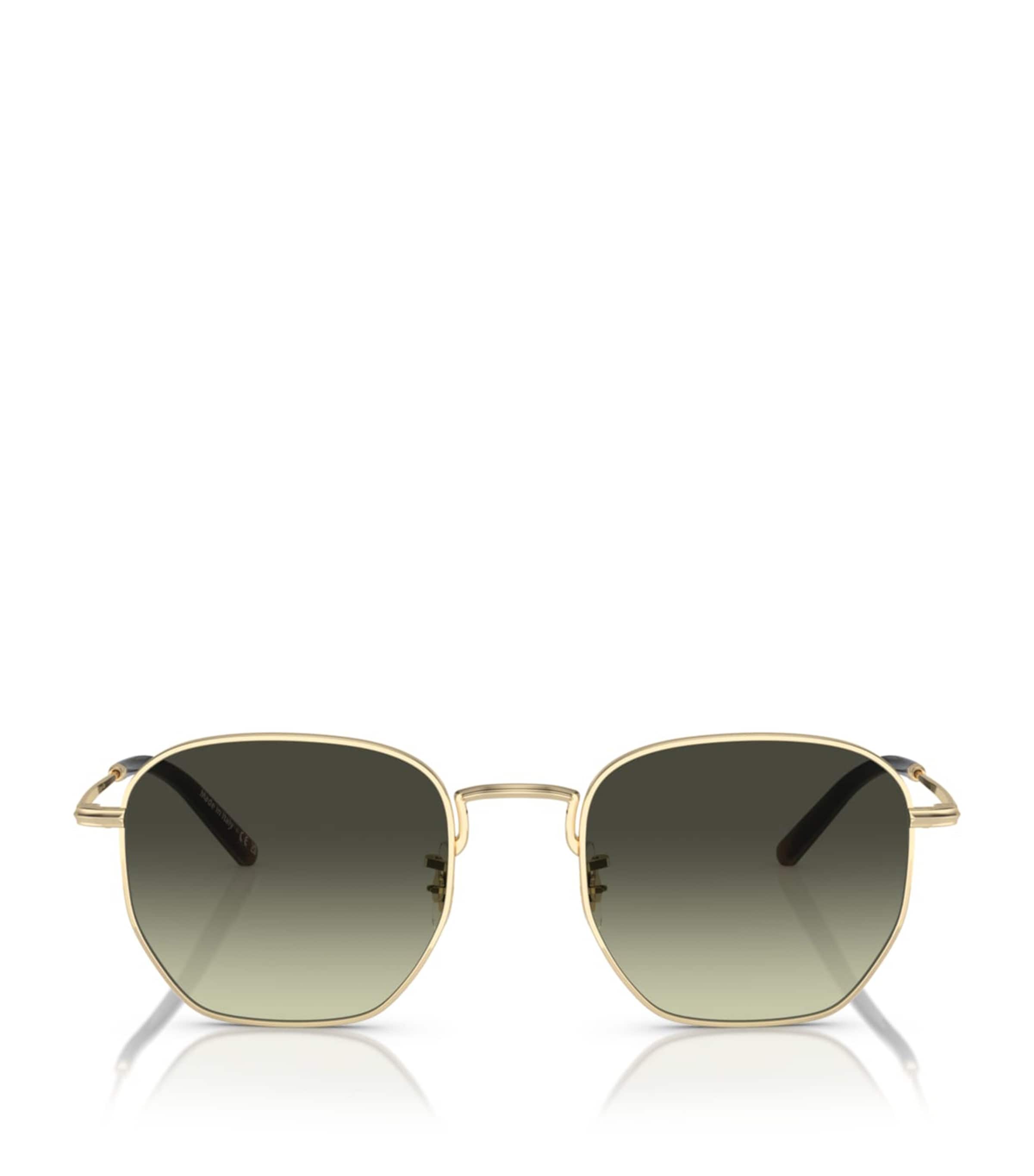 Oliver Peoples Metal Kierney Sun Sunglasses In Gold