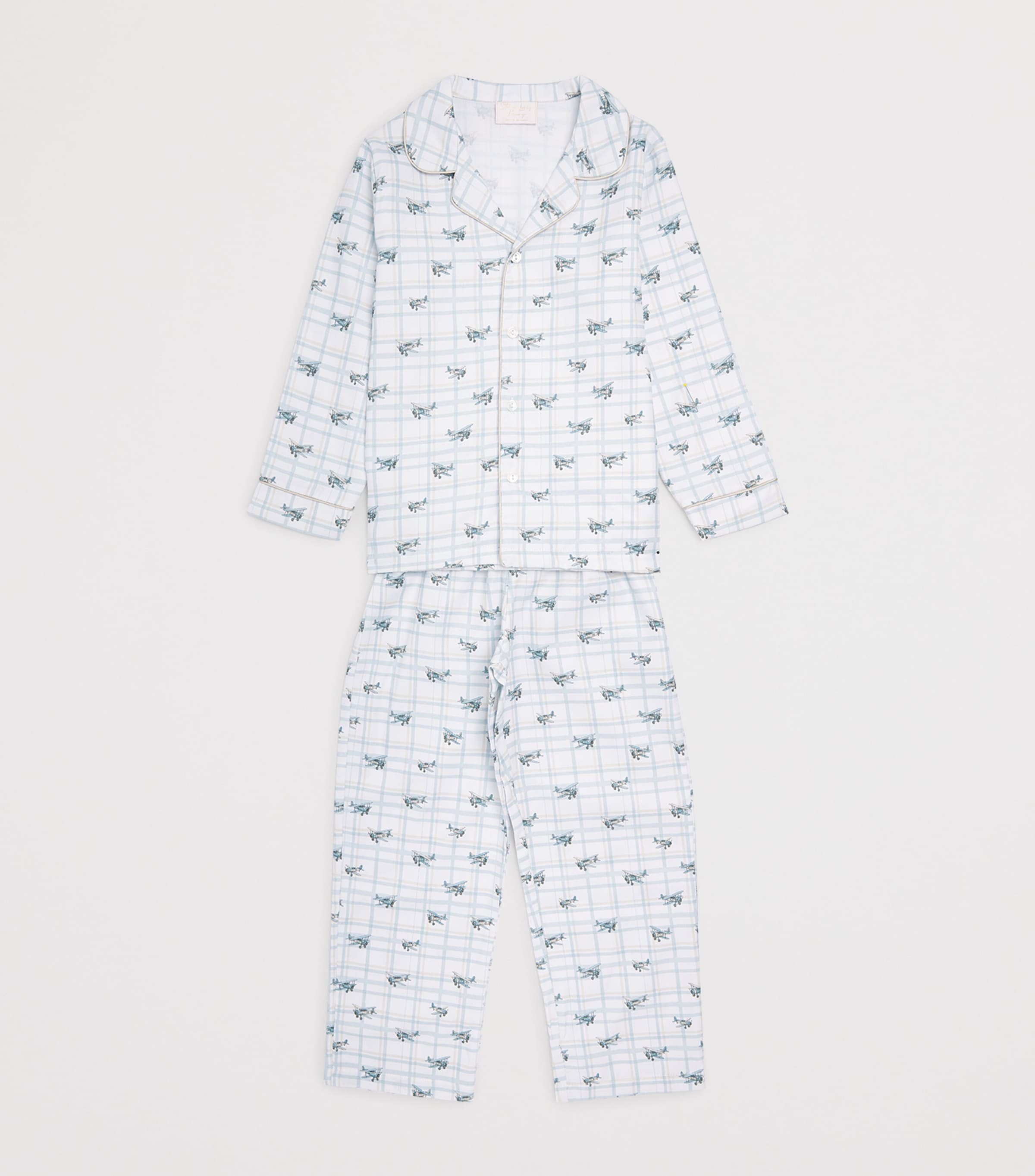 Story Loris Airplane Pyjama Set (3-14 Years) Image 3