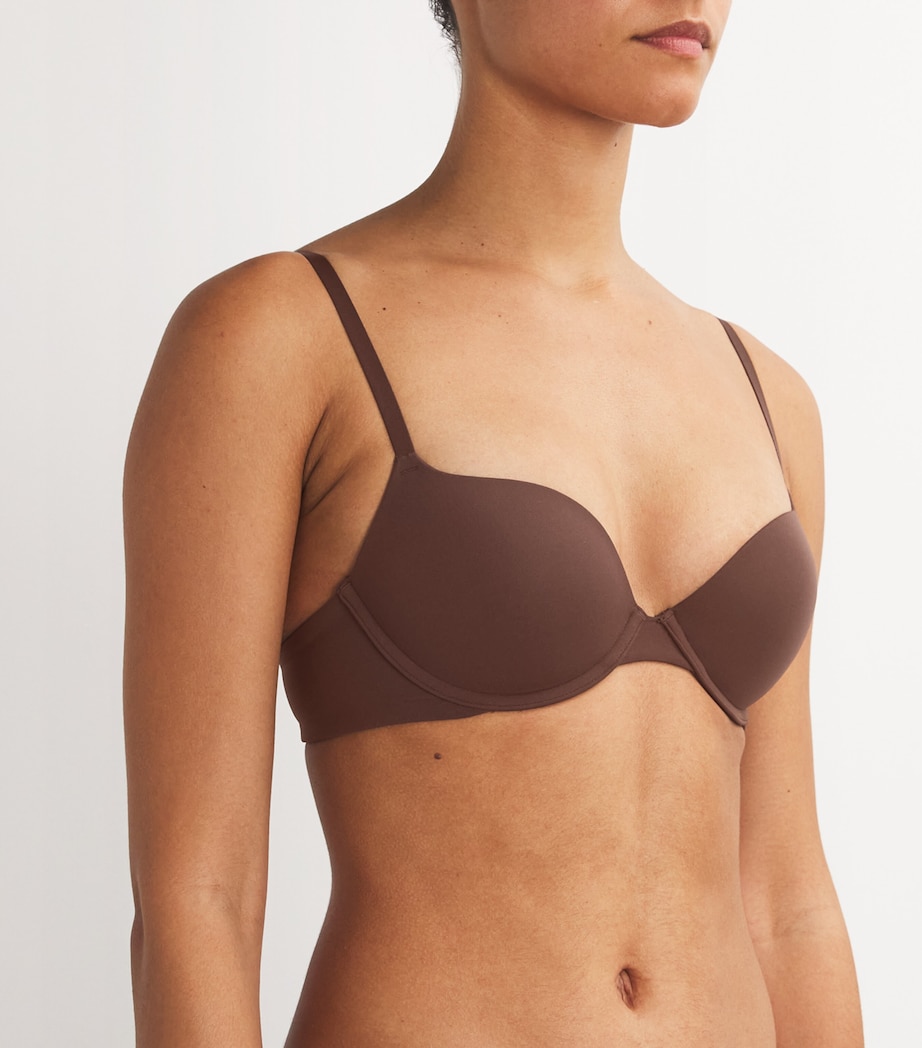 Fits Everybody Push-Up Demi Bra COCOA Image 2