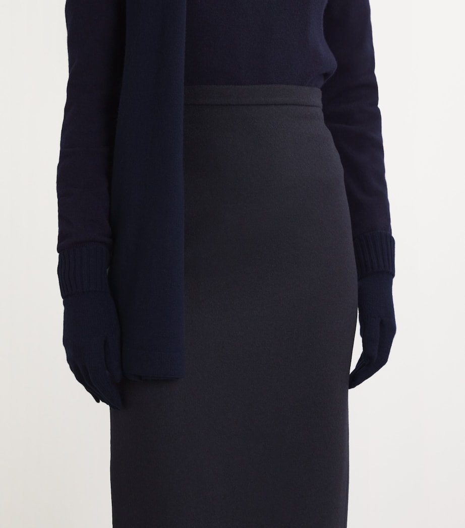 Harrods Womens Cashmere Gloves Cosmos Image 3