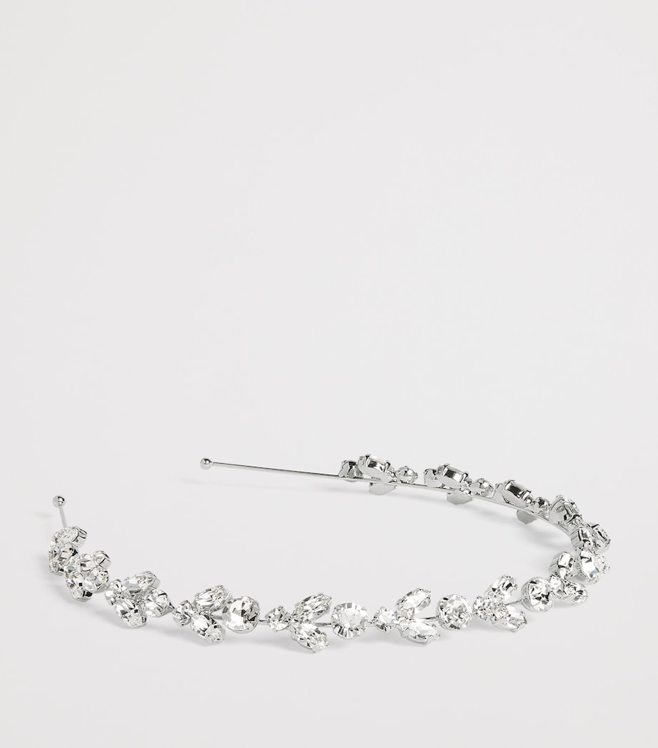 Jennifer Behr Embellished Kyra Tiara Crystal Image 3