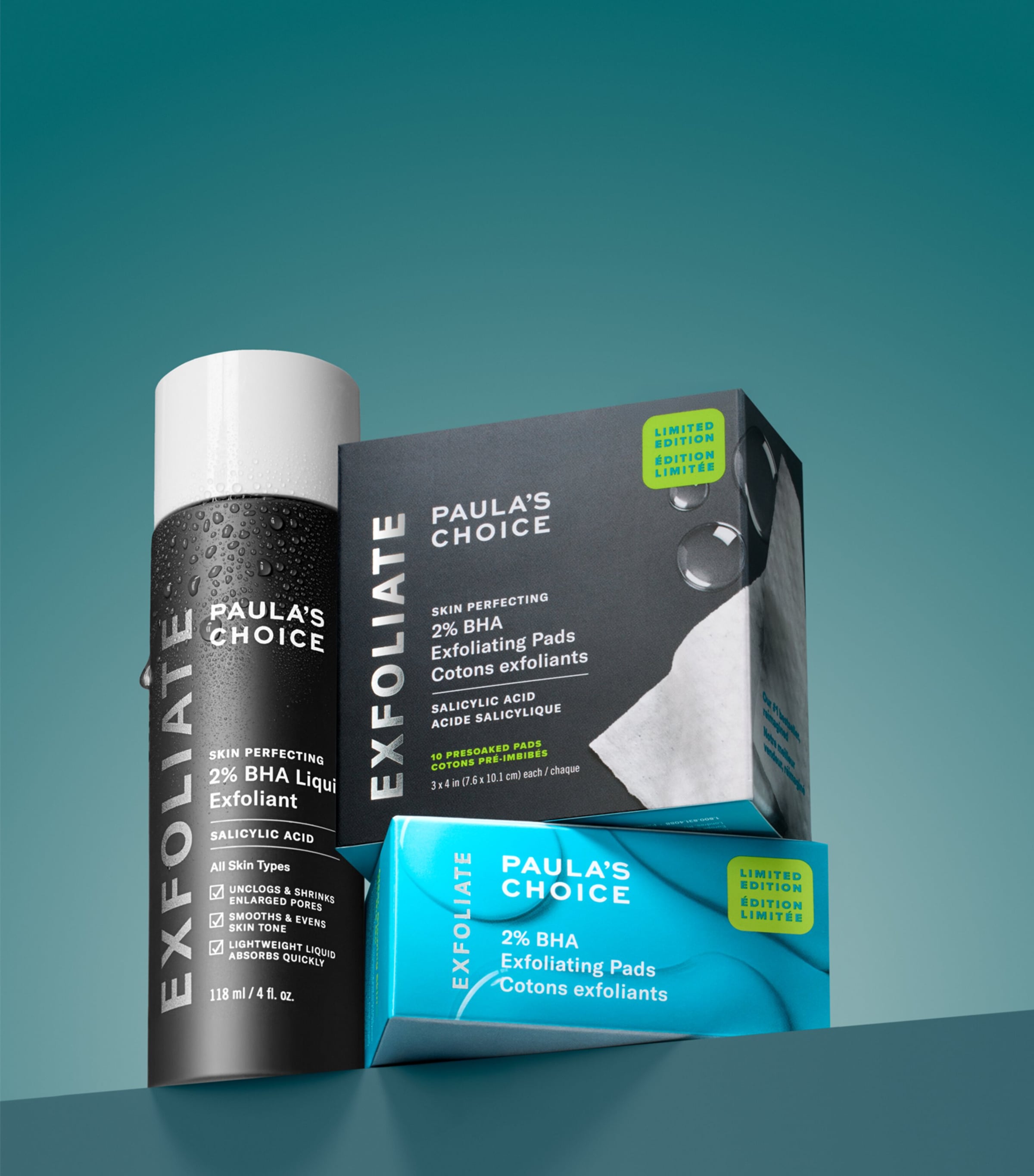 Skin Exfoliating Toner Pads (Pack of 10) NO COLOUR Image 2