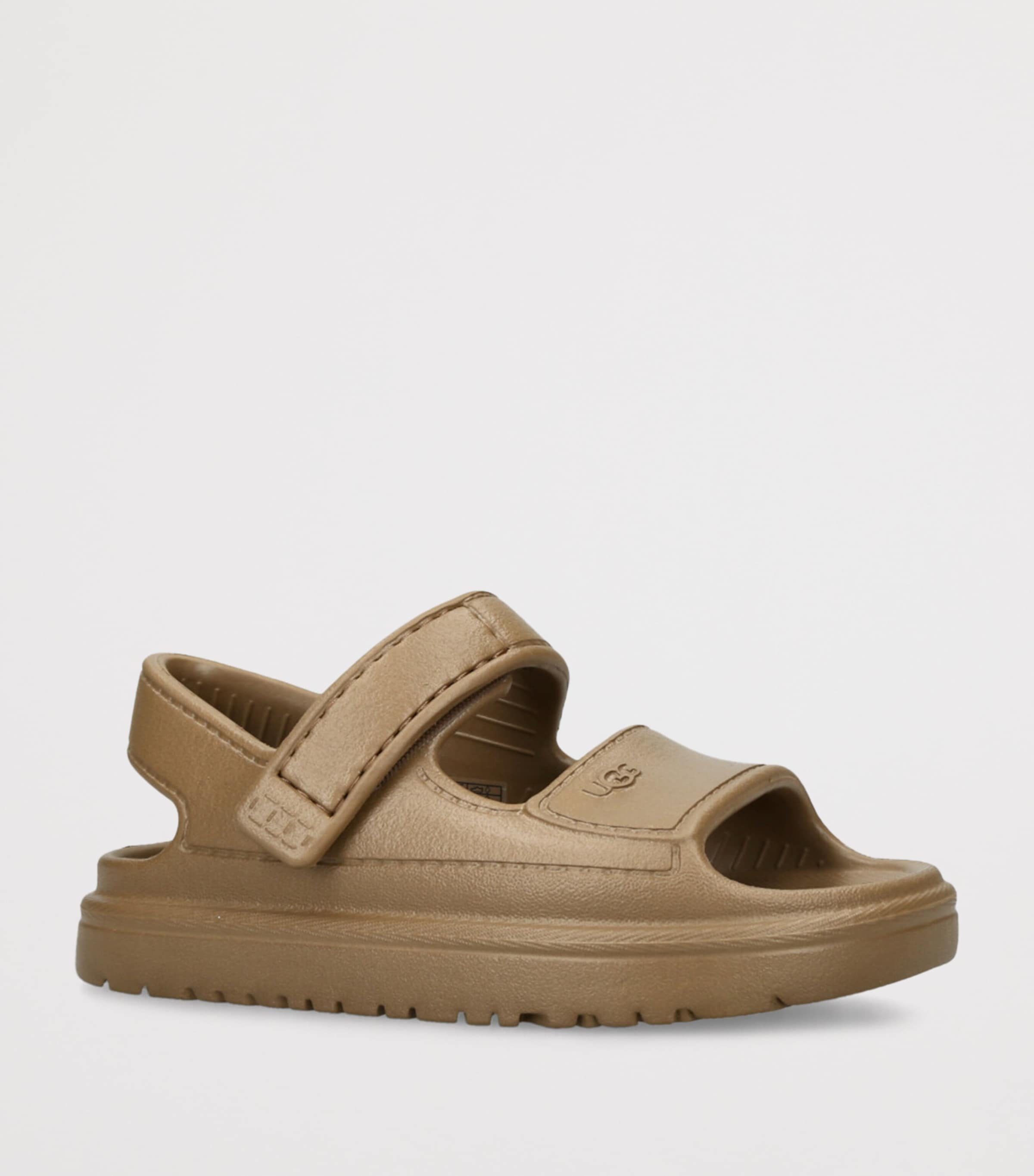 UGG Kids GoldenGlow Velcro Sandals Brown Image 3