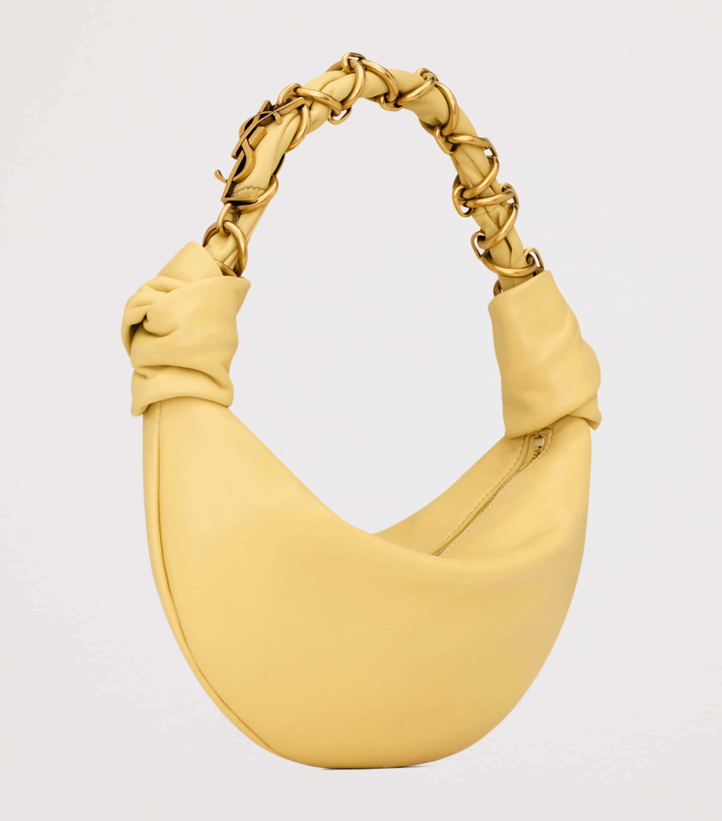 Saint Laurent Orange Mini Amalia Shoulder Bag | Harrods US