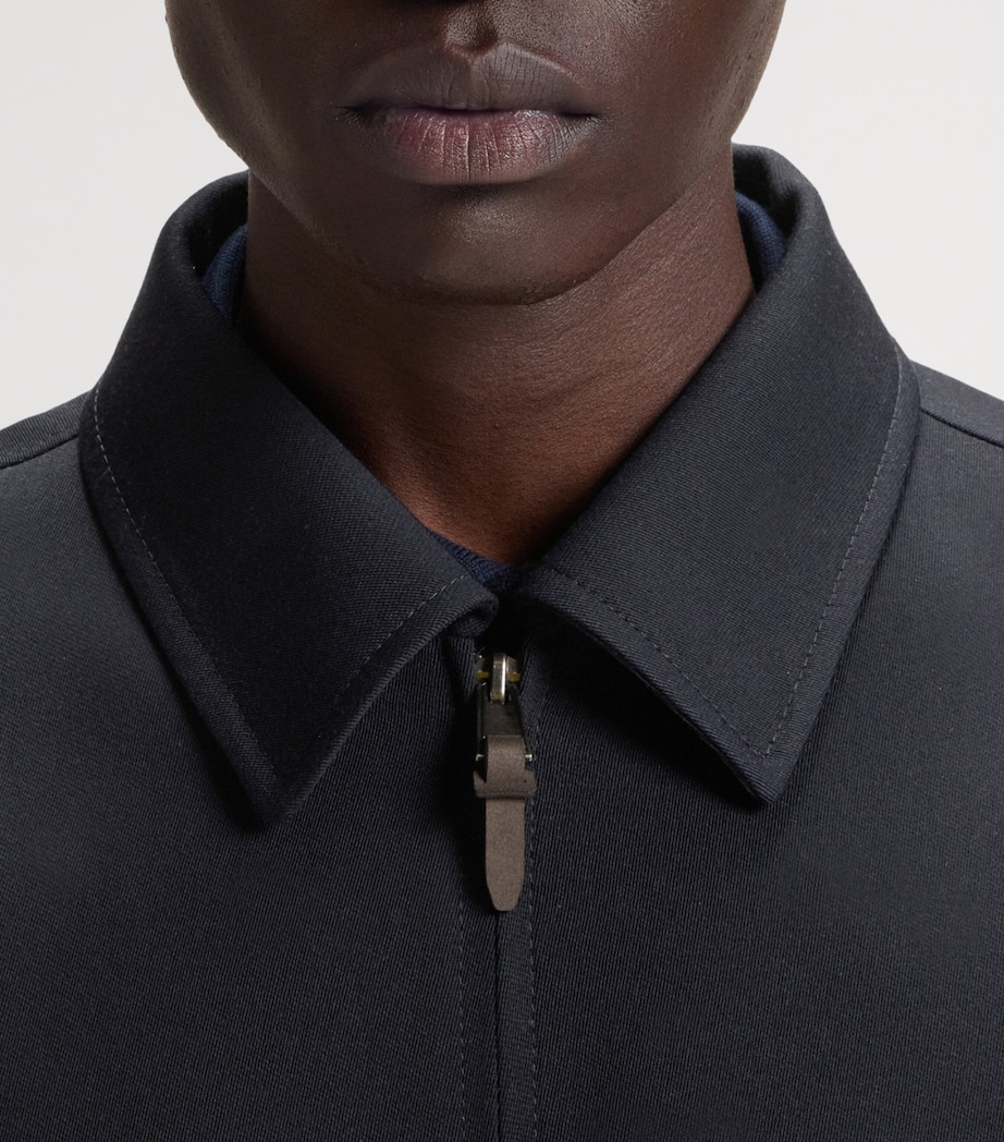 Virgin Wool Water-Repellent Jacket 404 Image 5