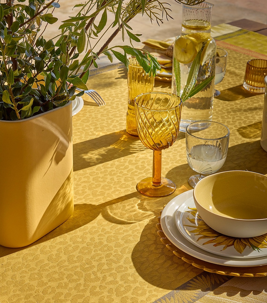 Cotton Sinharaja Tablecloth (175cm x 320cm) YELLOW Image 3