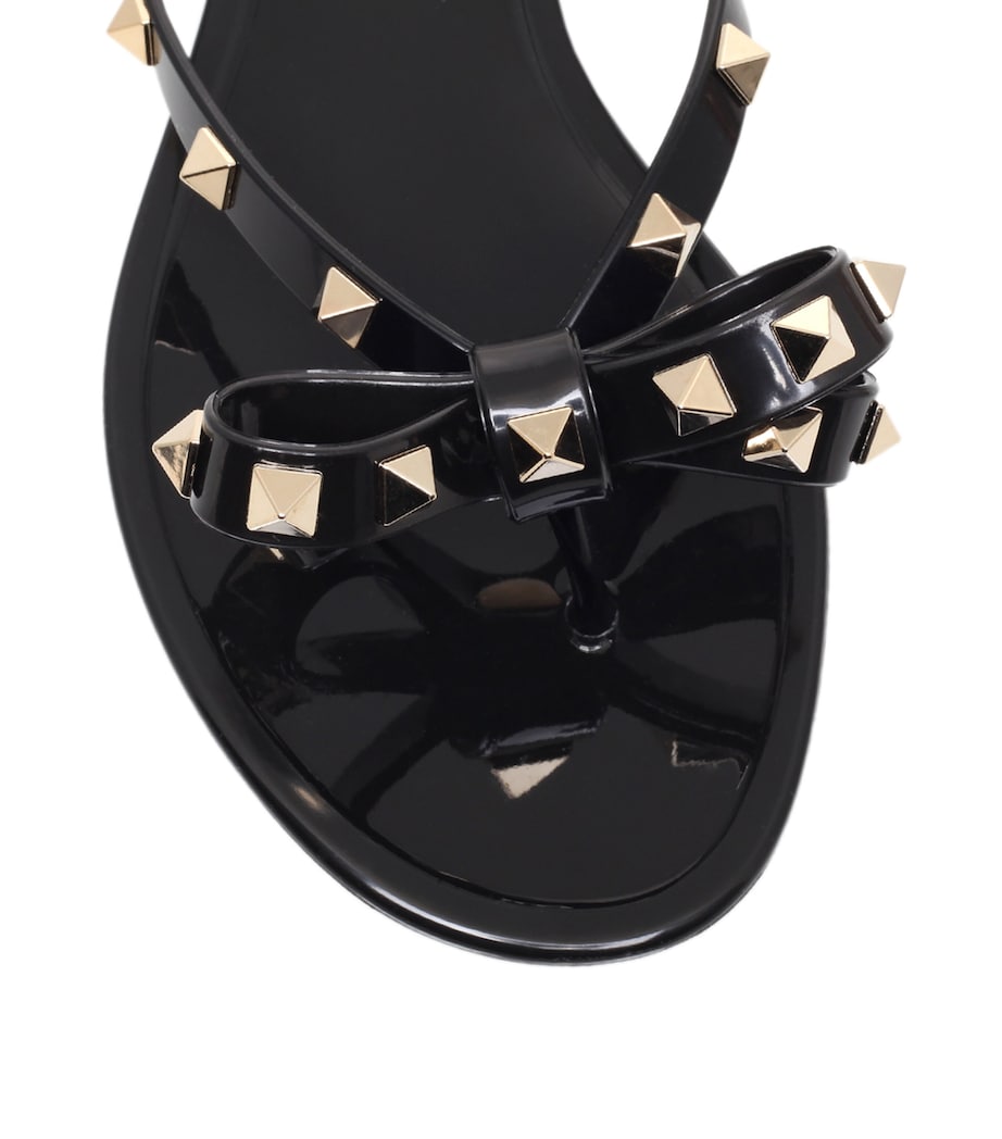 Valentino Garavani Rockstud Sandals Black Image 6