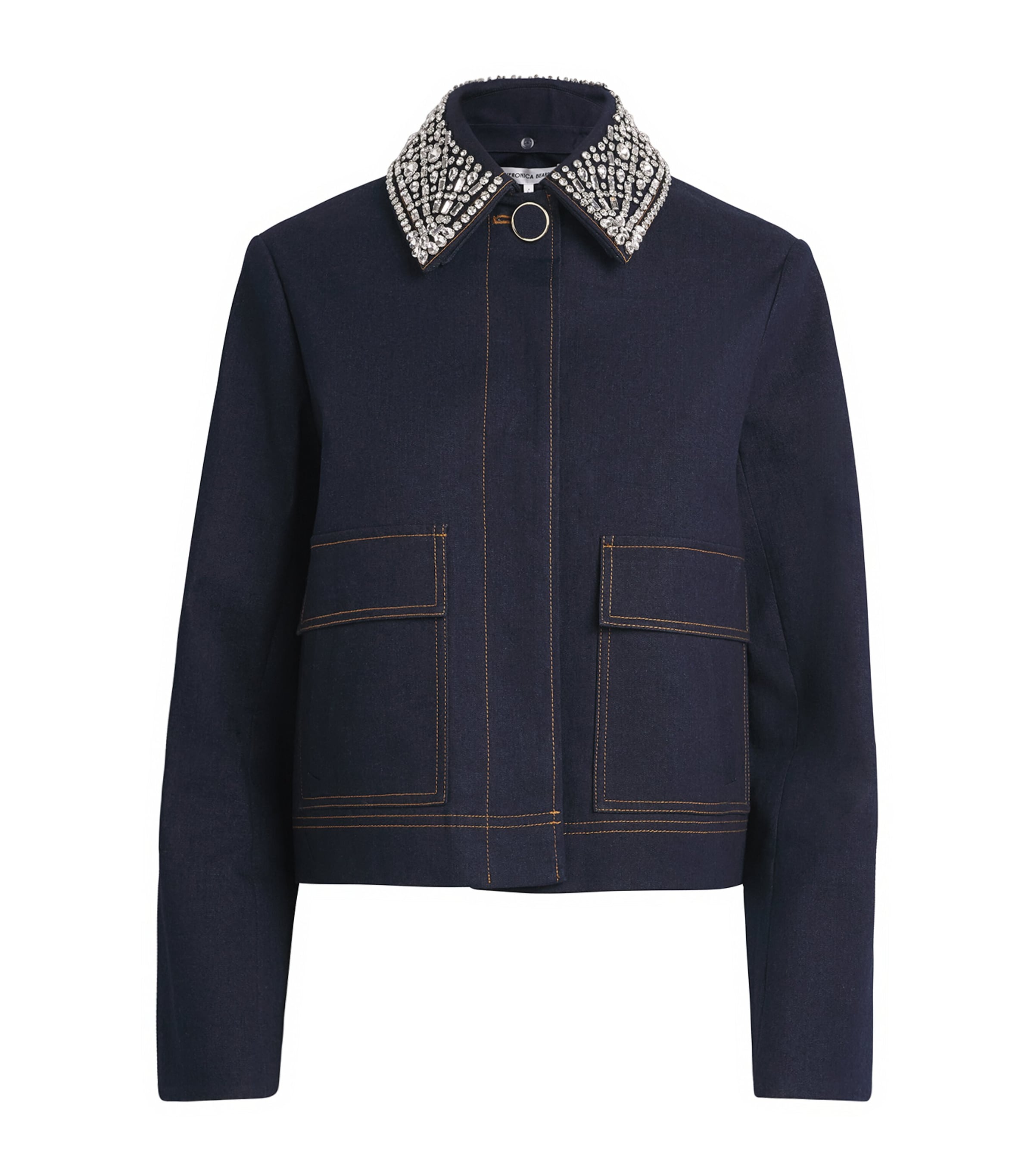 Barrington Stretch-Denim Jacket B0214 MIDNIGHT WASH Image 1