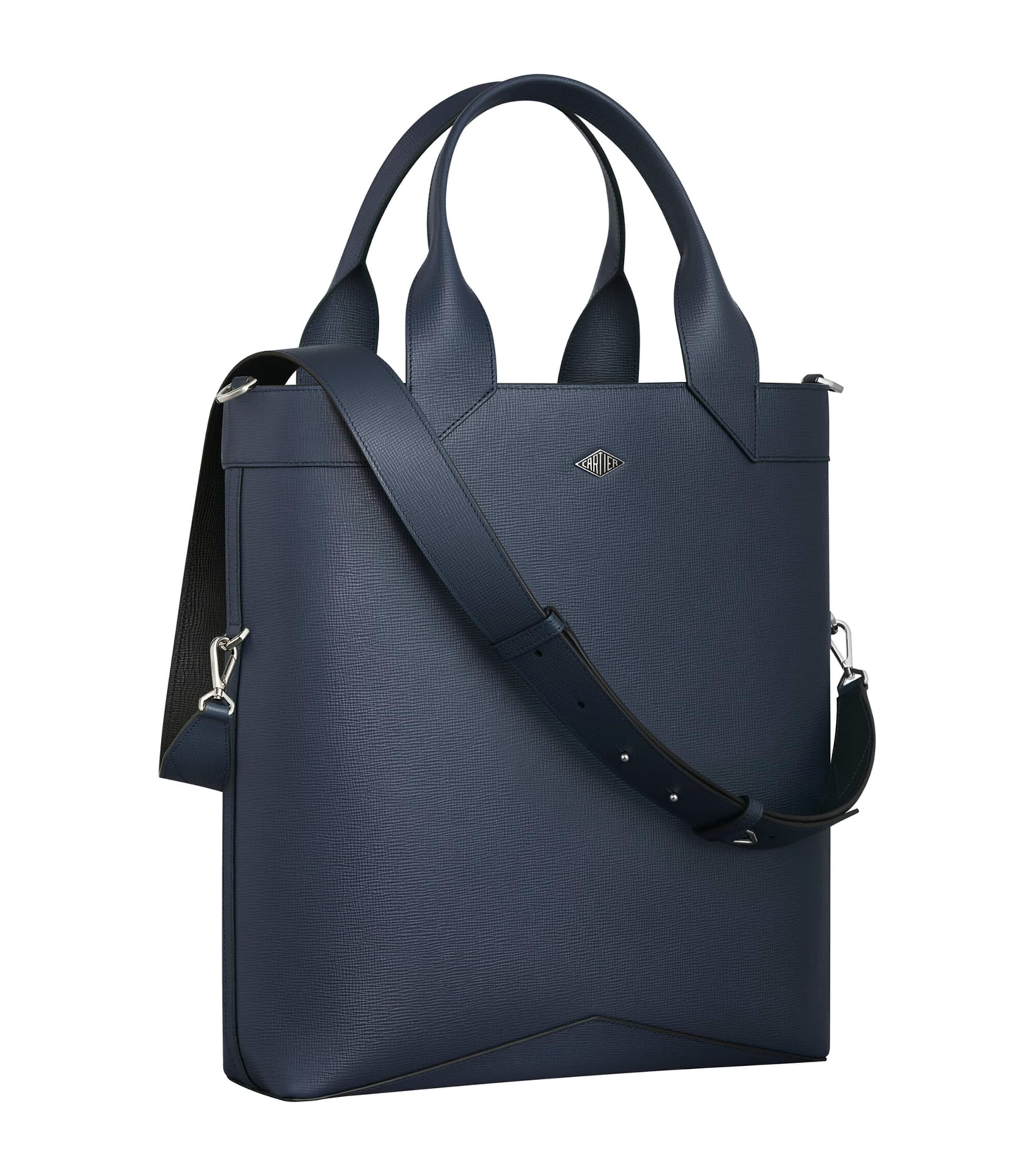Small Calfskin Losange Tote Bag NAVY BLUE Image 1