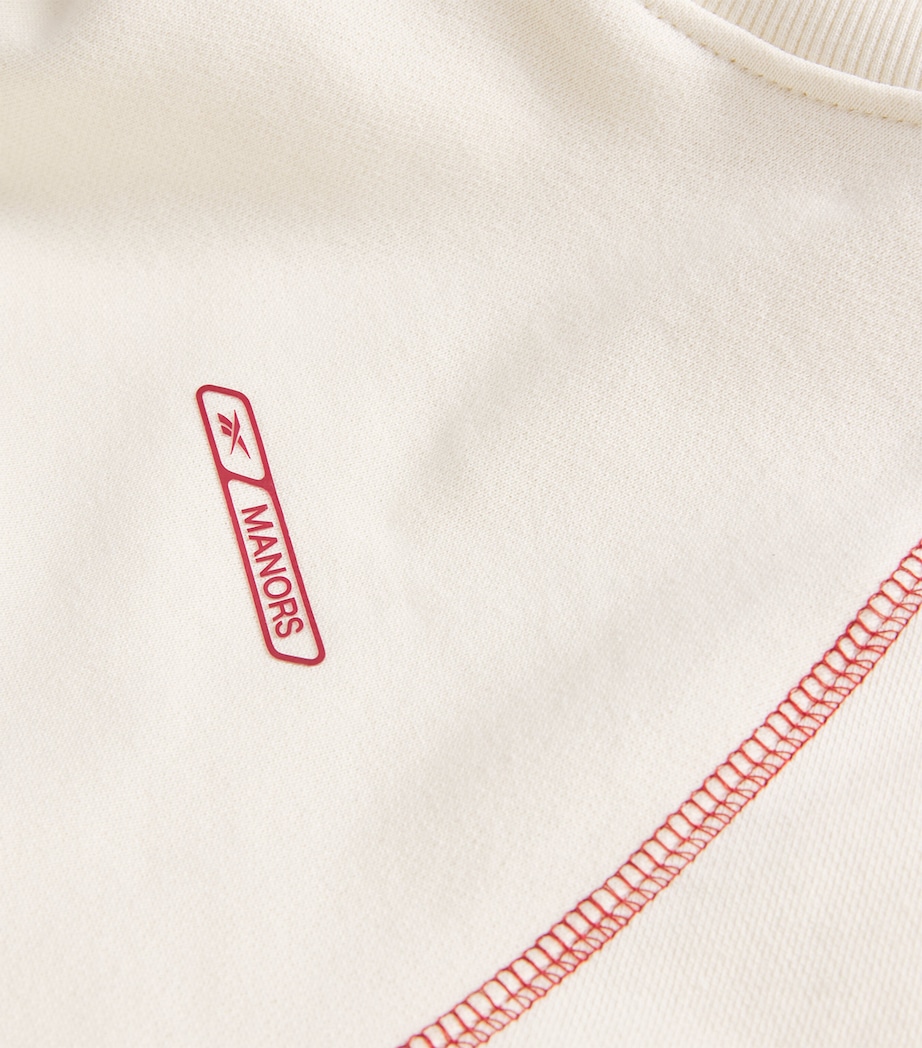 x Reebok Logo Sweatshirt CHALK Image 5