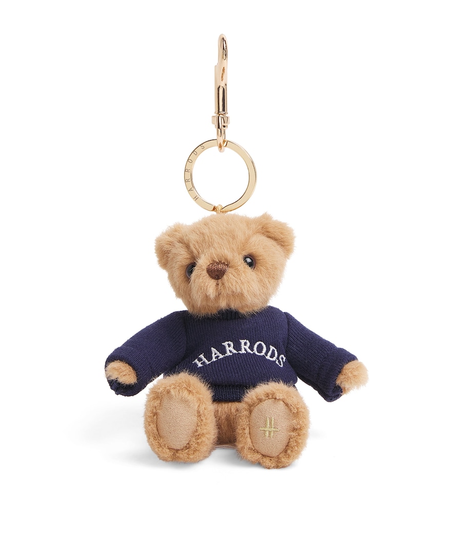 Jersey Bear Keyring (12cm) BEIGE Image 1