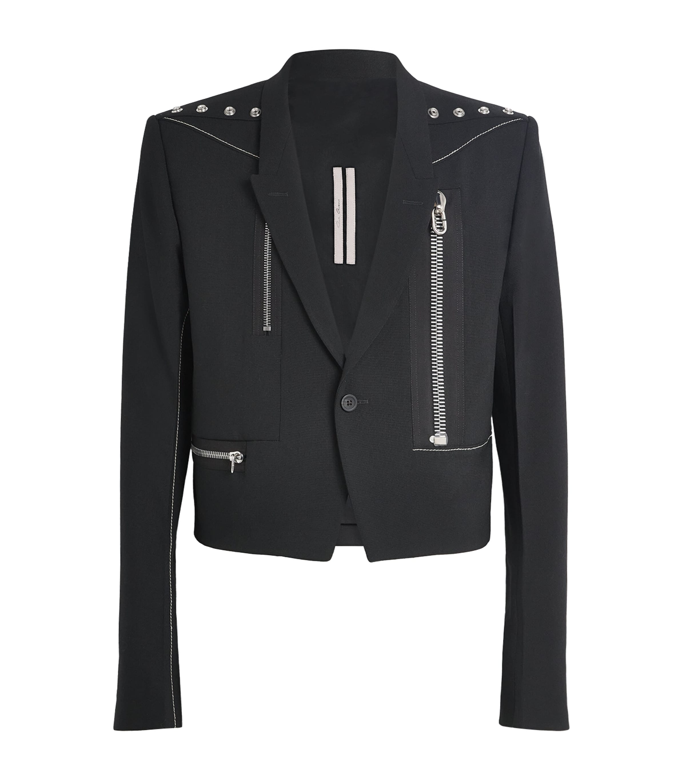 Rick Owens Studded Alice Jacket | Harrods US