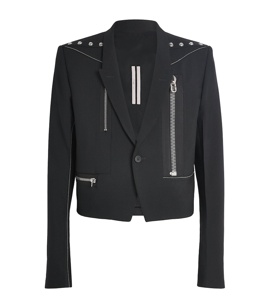Studded Alice Jacket BLACK/PEARL Image 1