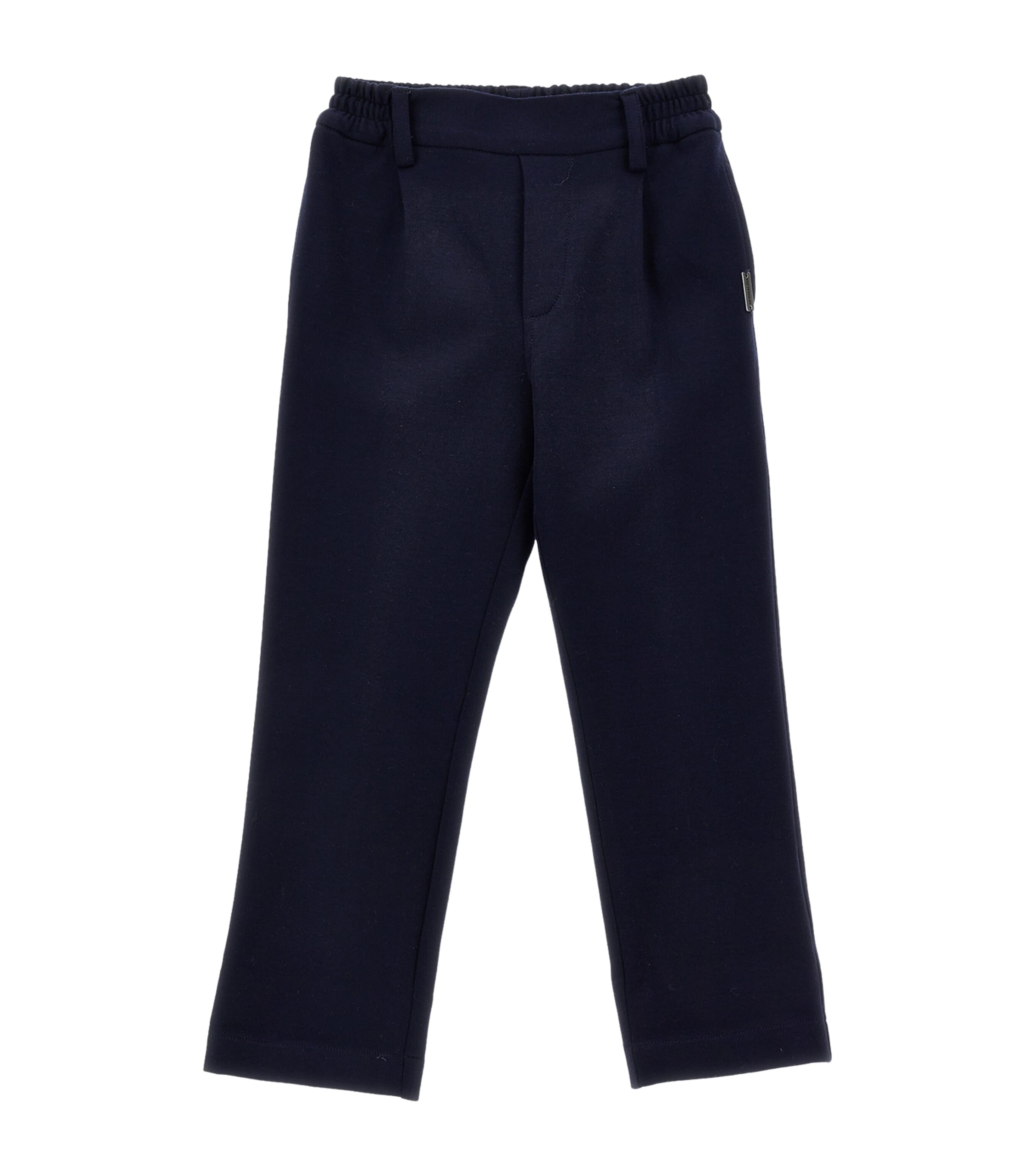 Monnalisa Kids' Double-sided Milano Trousers In Blue