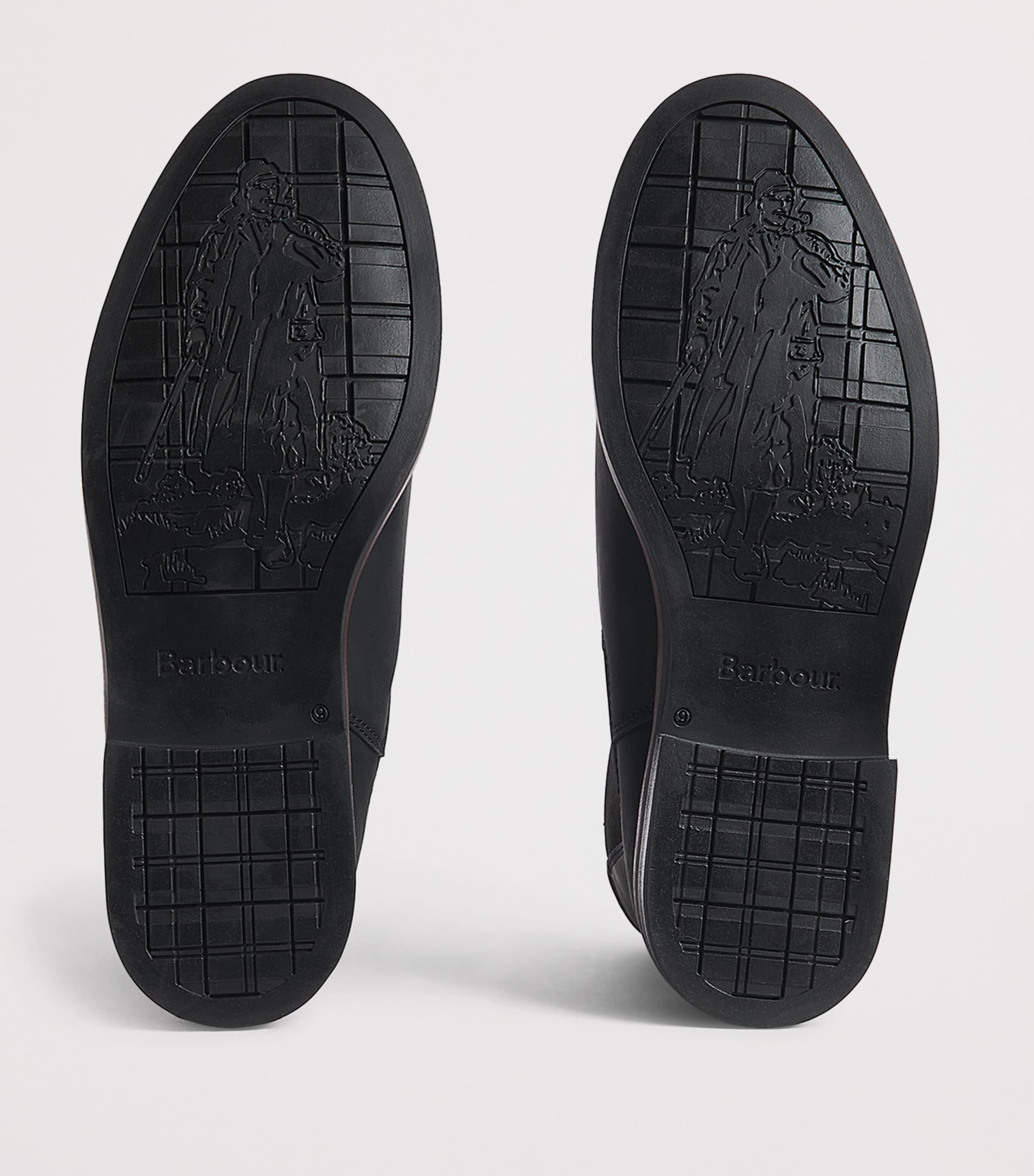 Leather Farsley Chelsea Boots BLACK Image 7