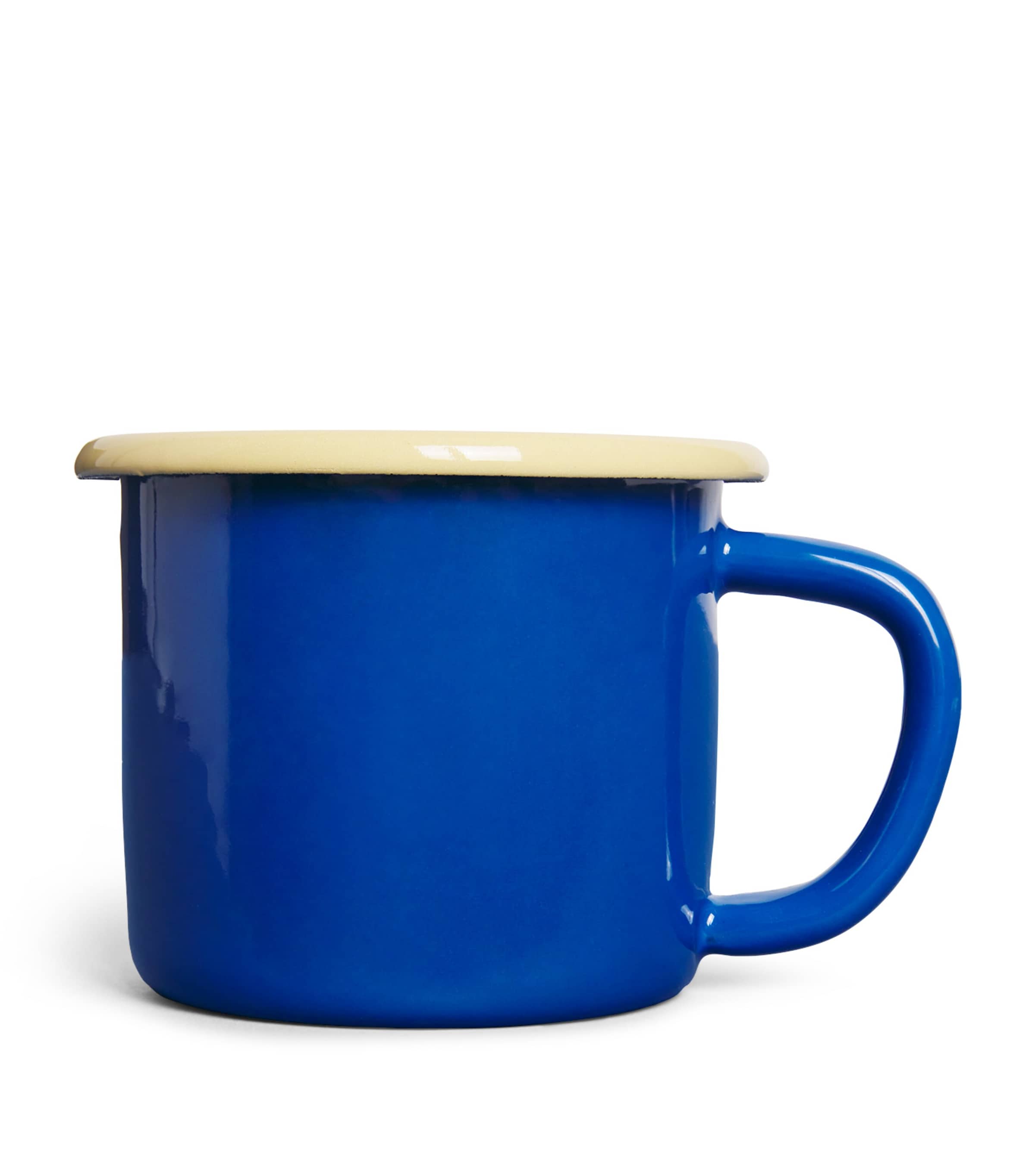 Harrods Enamel Mug In Blue