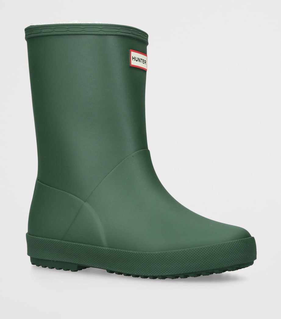 First Insulated Wellington Boots GREEN Image 3