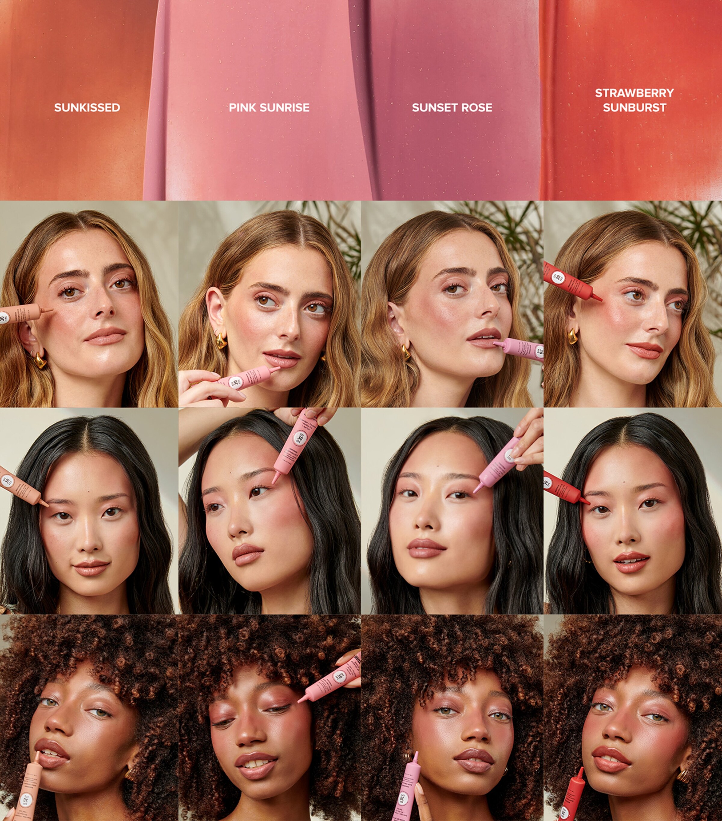 Nudescreen Blush Tint SPF 30 SUNSET ROSE Image 2