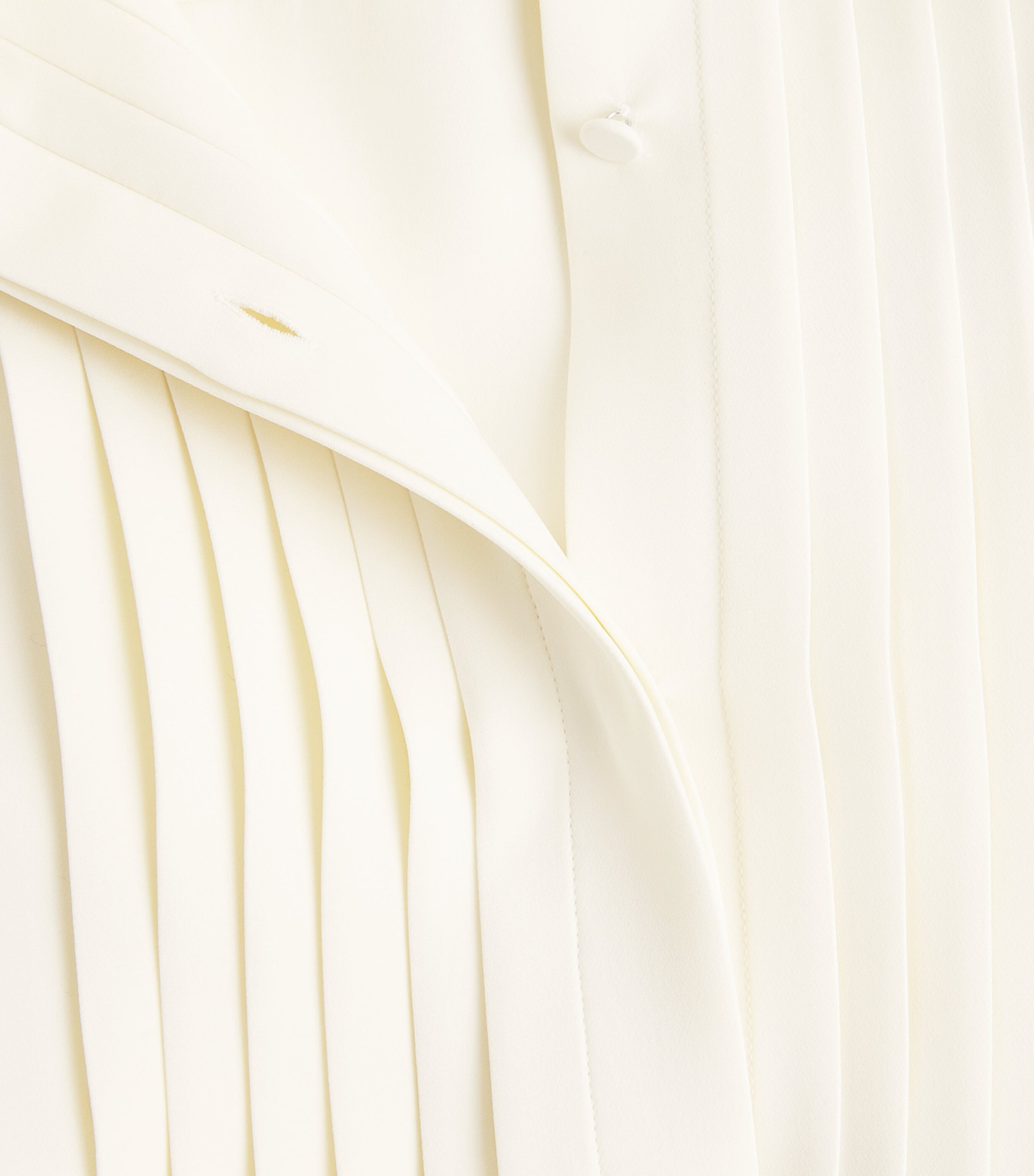 Silk Plastron-Detail Shirt 9000 Image 5