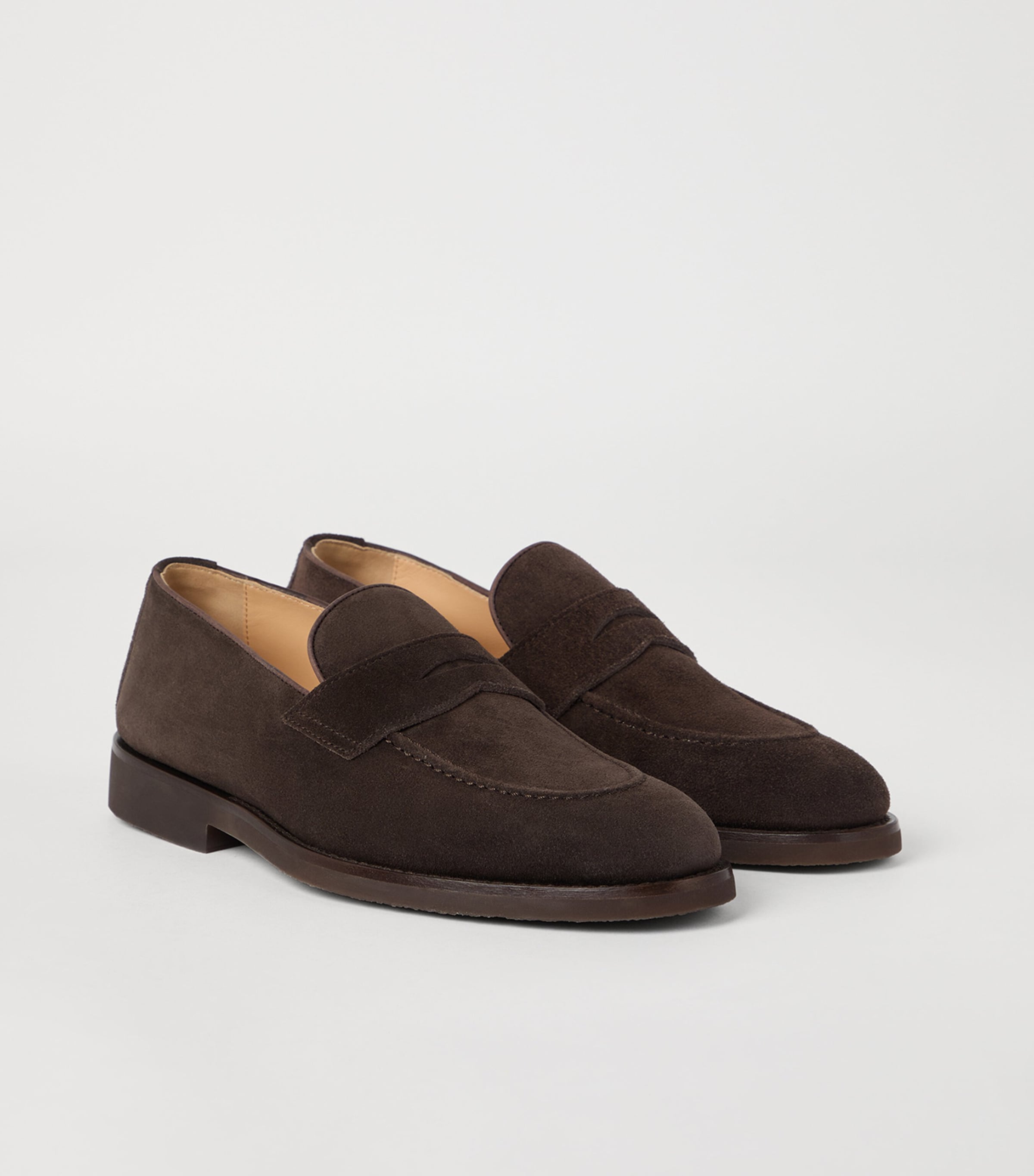Suede Loafer Sneakers C7284 Image 3