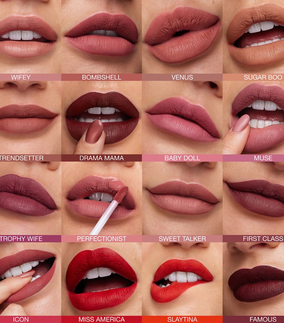 Liquid Matte Ultra-Comfort Transfer-Proof Lipstick ICON Image 4