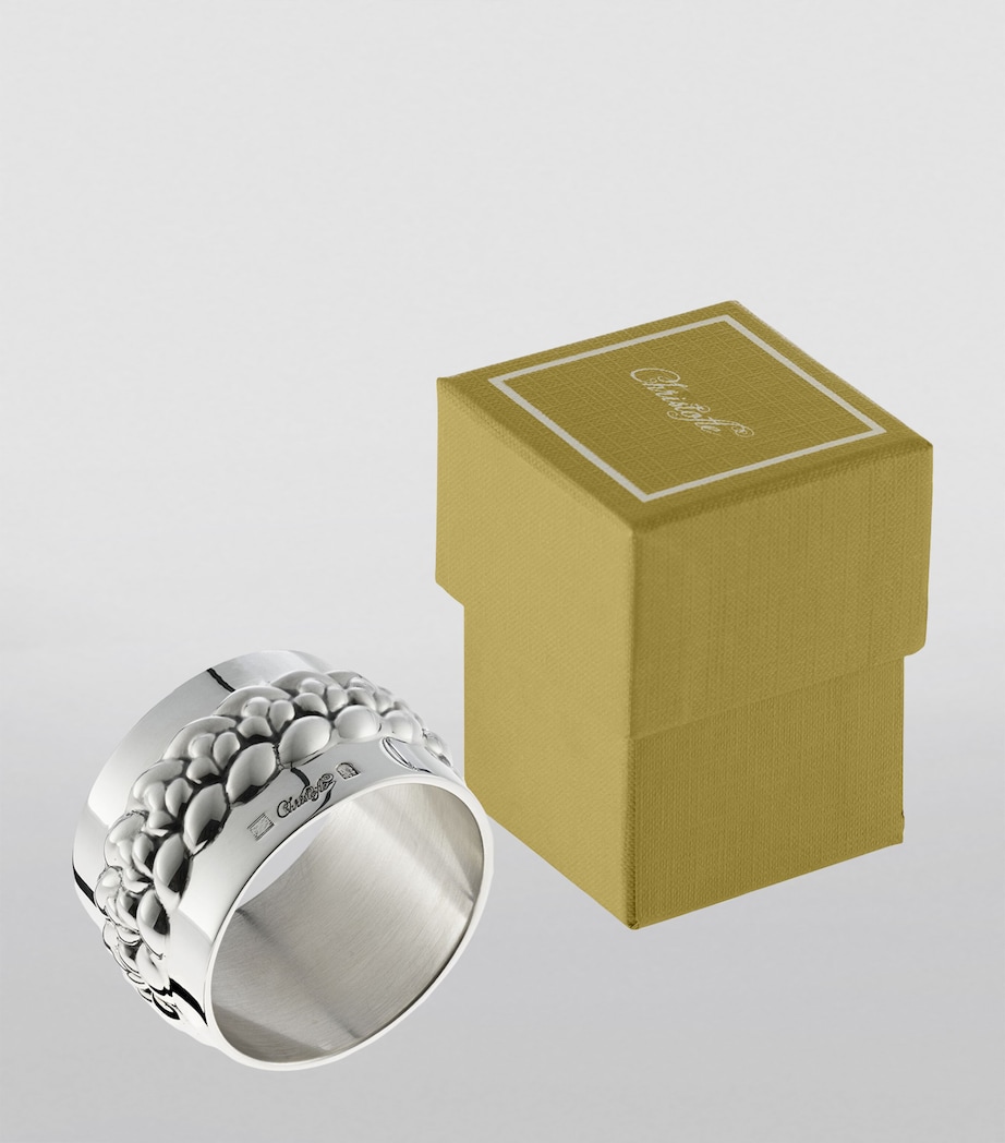Silver-Plated Babylone Napkin Ring SILVER Image 2