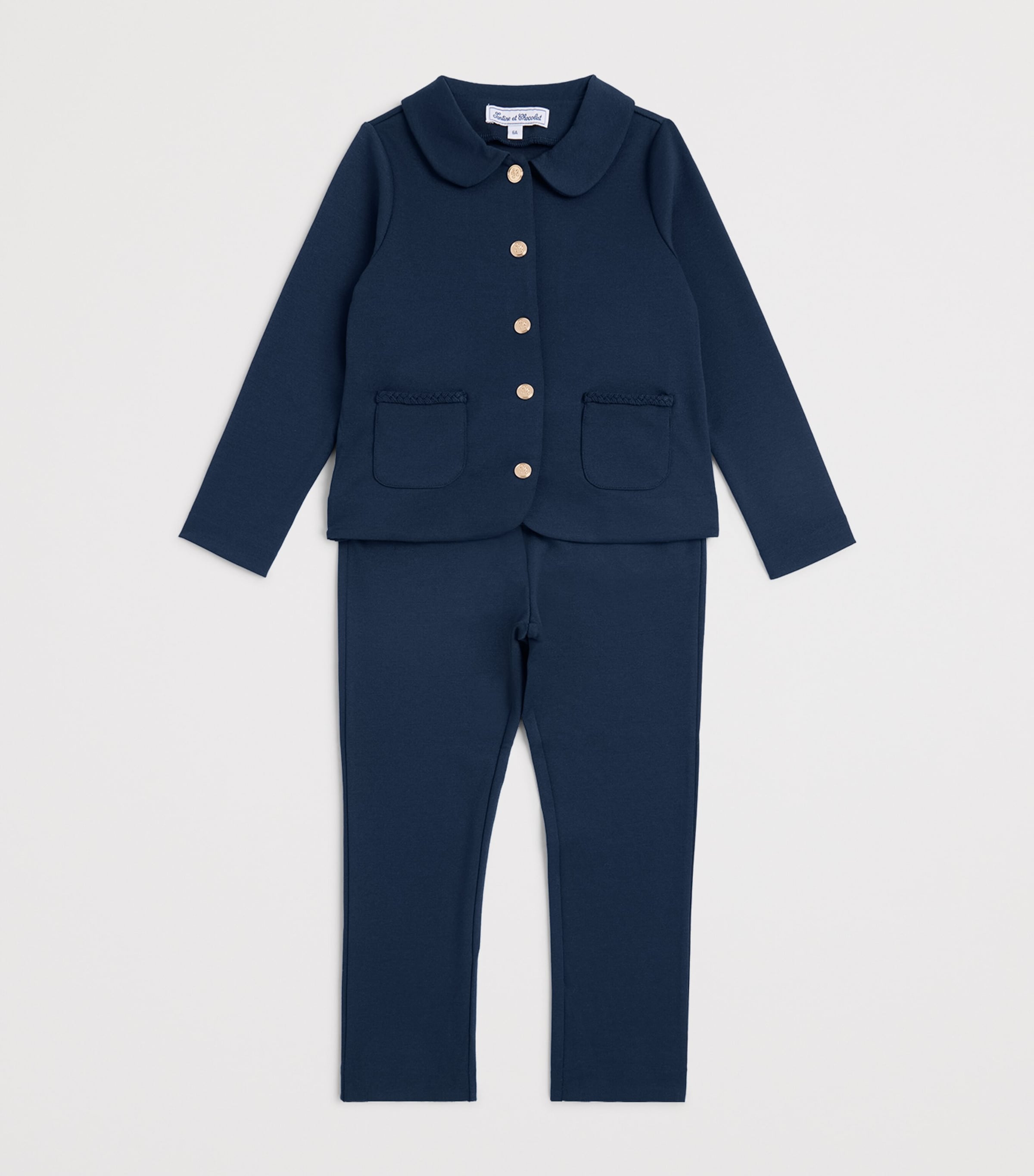 Tartine et Chocolat Buttoned Top and Trousers Set (2-14 Years) Image 2