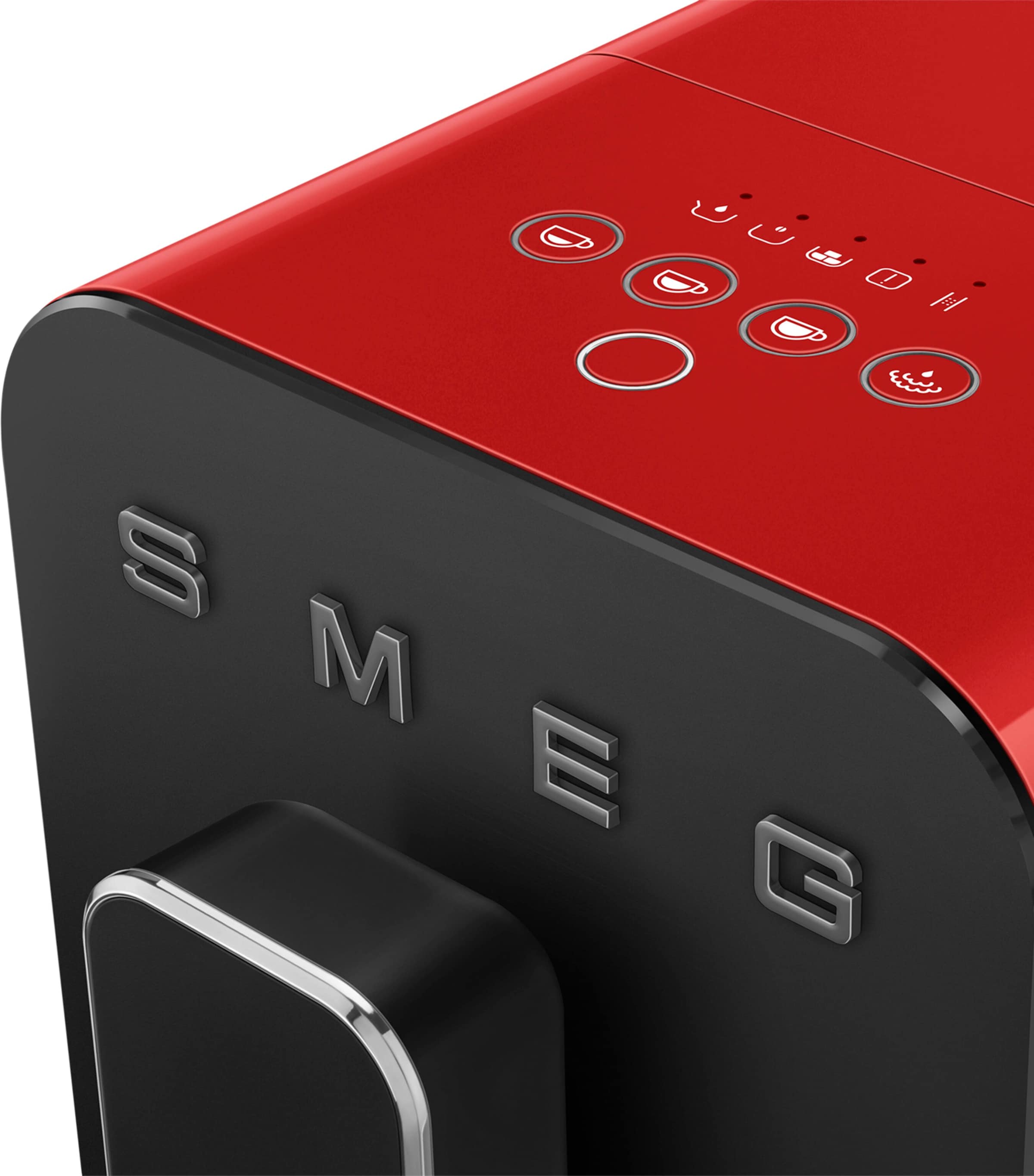 Smeg x Porsche Bean to Cup Automatic Coffee Machine RED Image 4