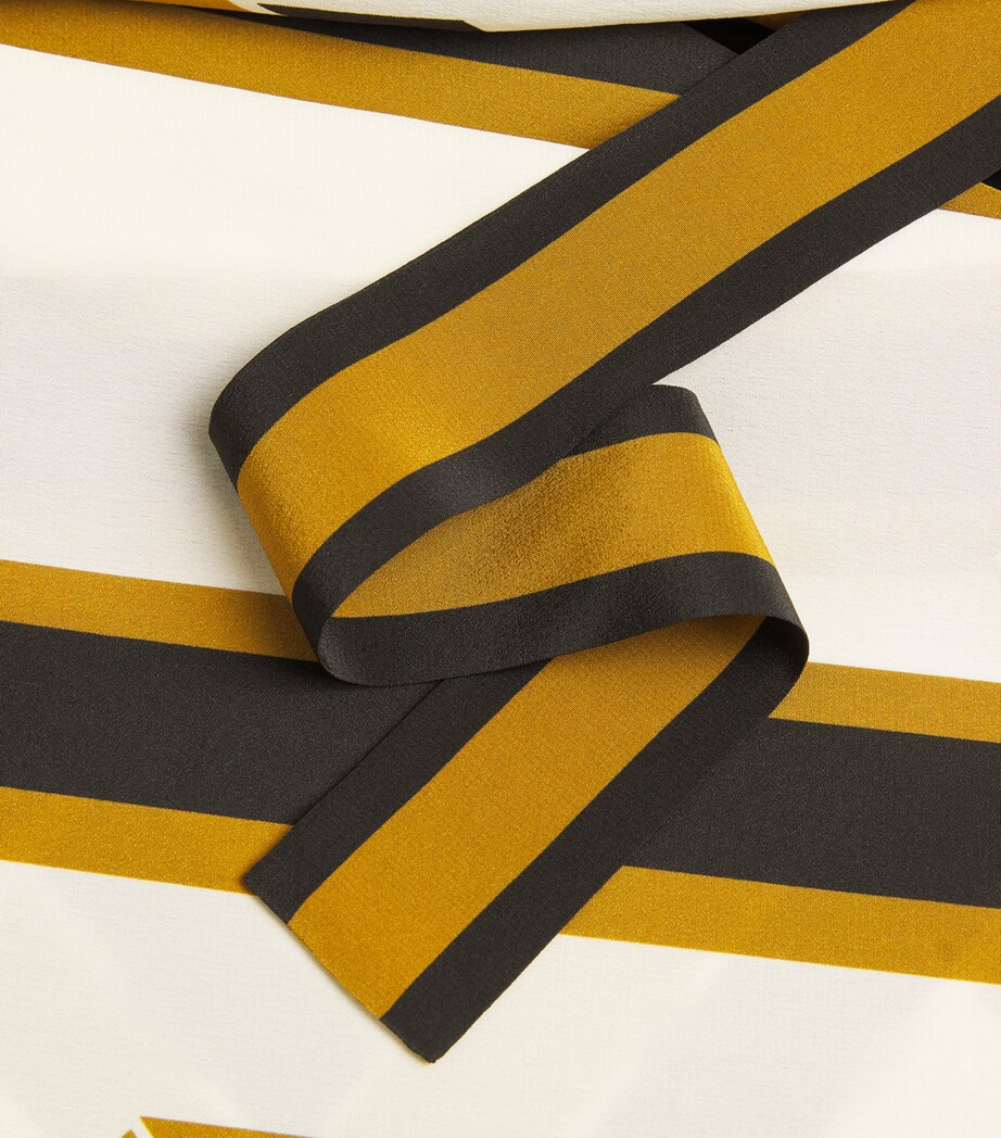 Silk Stripe Kaftan IMPRIME SWIM NO Image 6