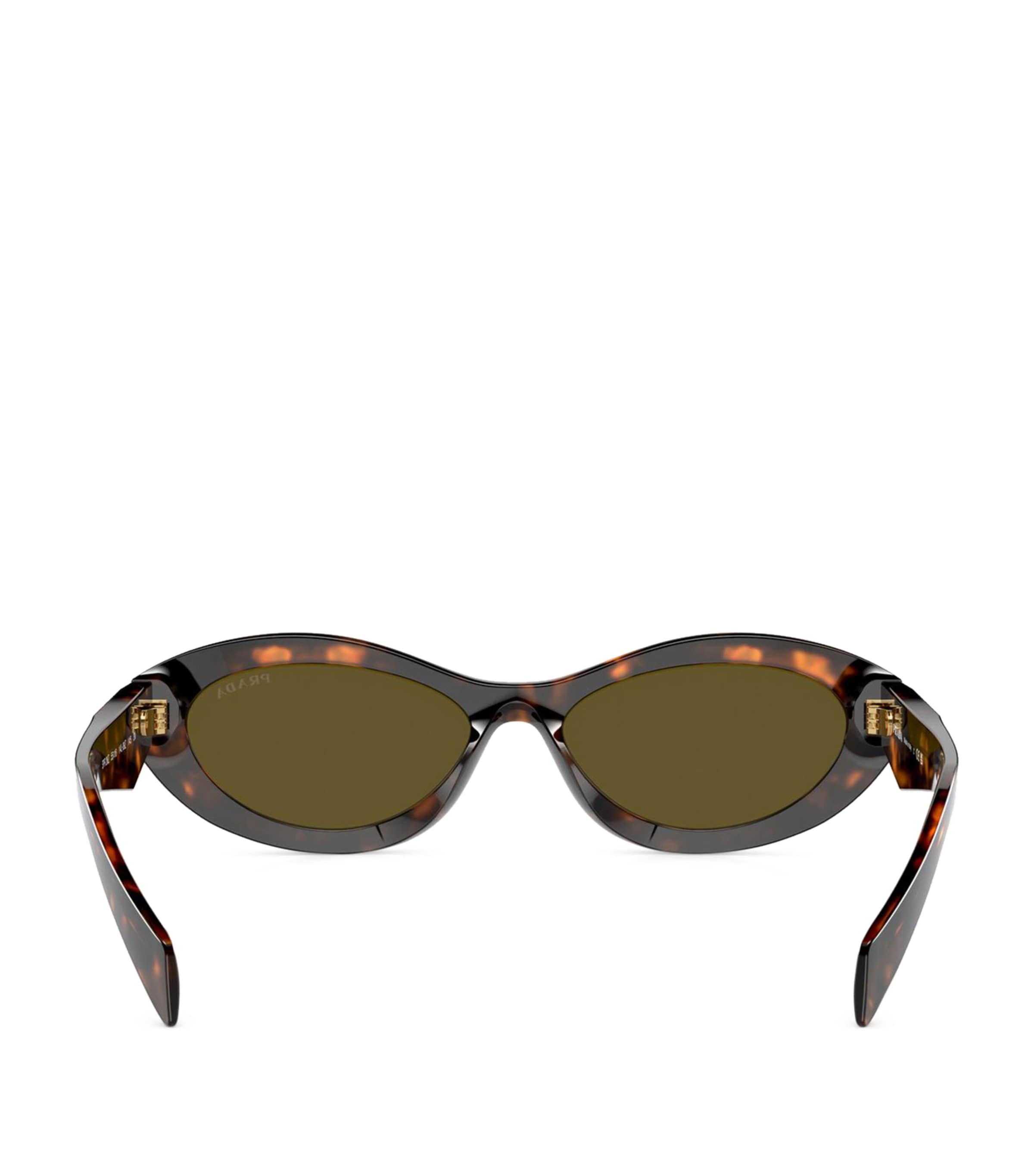 Tortoiseshell Irregular Sunglasses 14L09Z Image 4