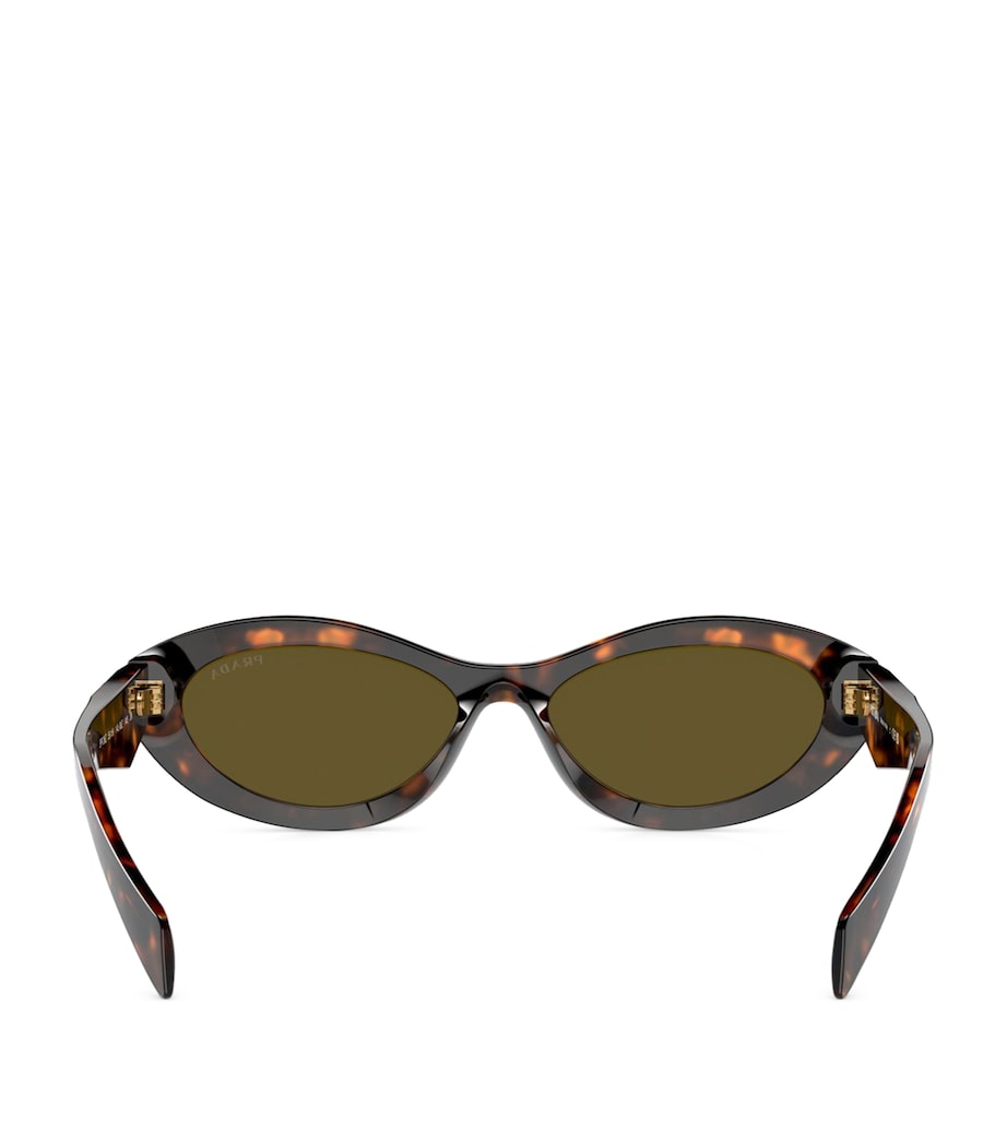 Tortoiseshell Irregular Sunglasses 14L09Z Image 4