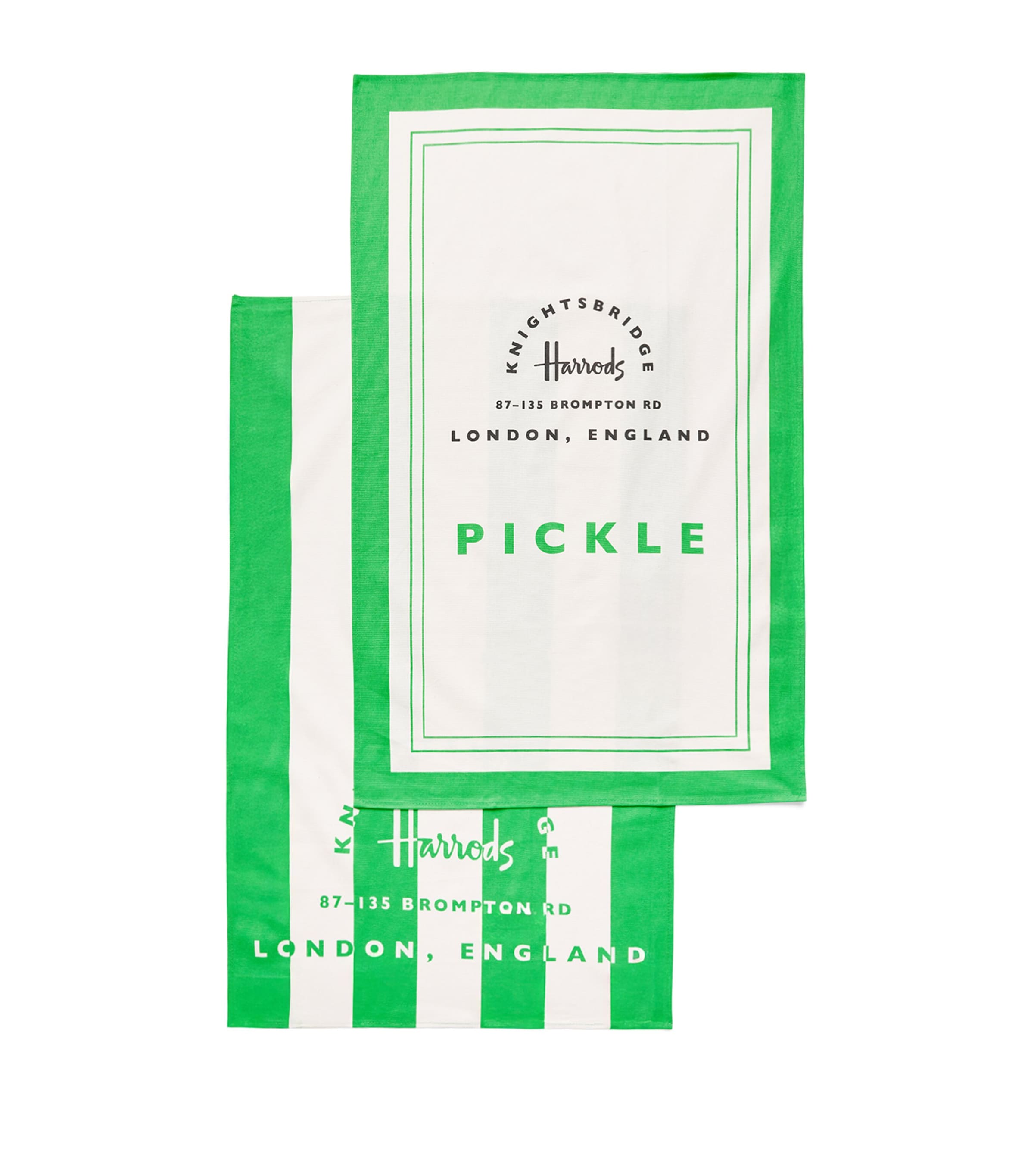 Pickle Tea Towel (Set of 2) GREEN Image 1