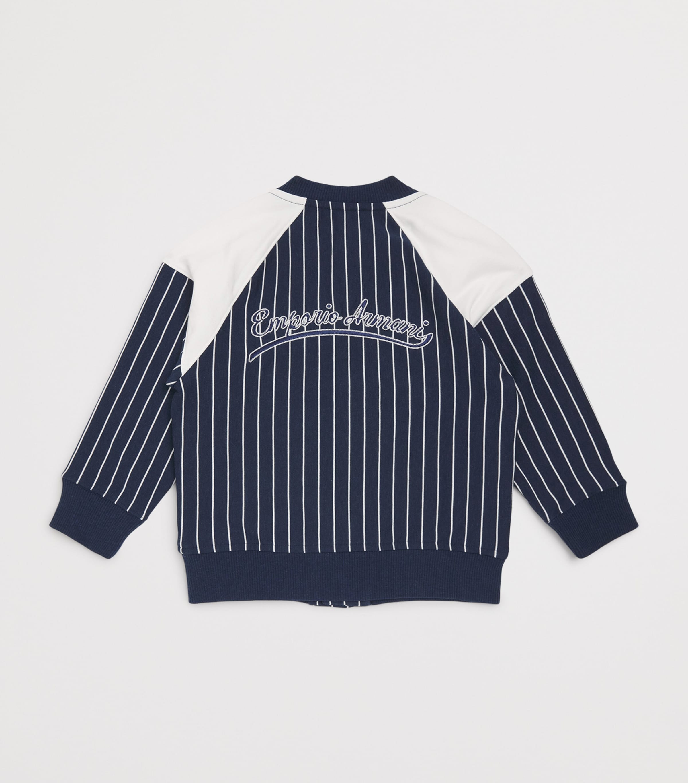 Pinstripe Sweatshirt (4-16 Years) FANT.STRIPE BLUE Image 2