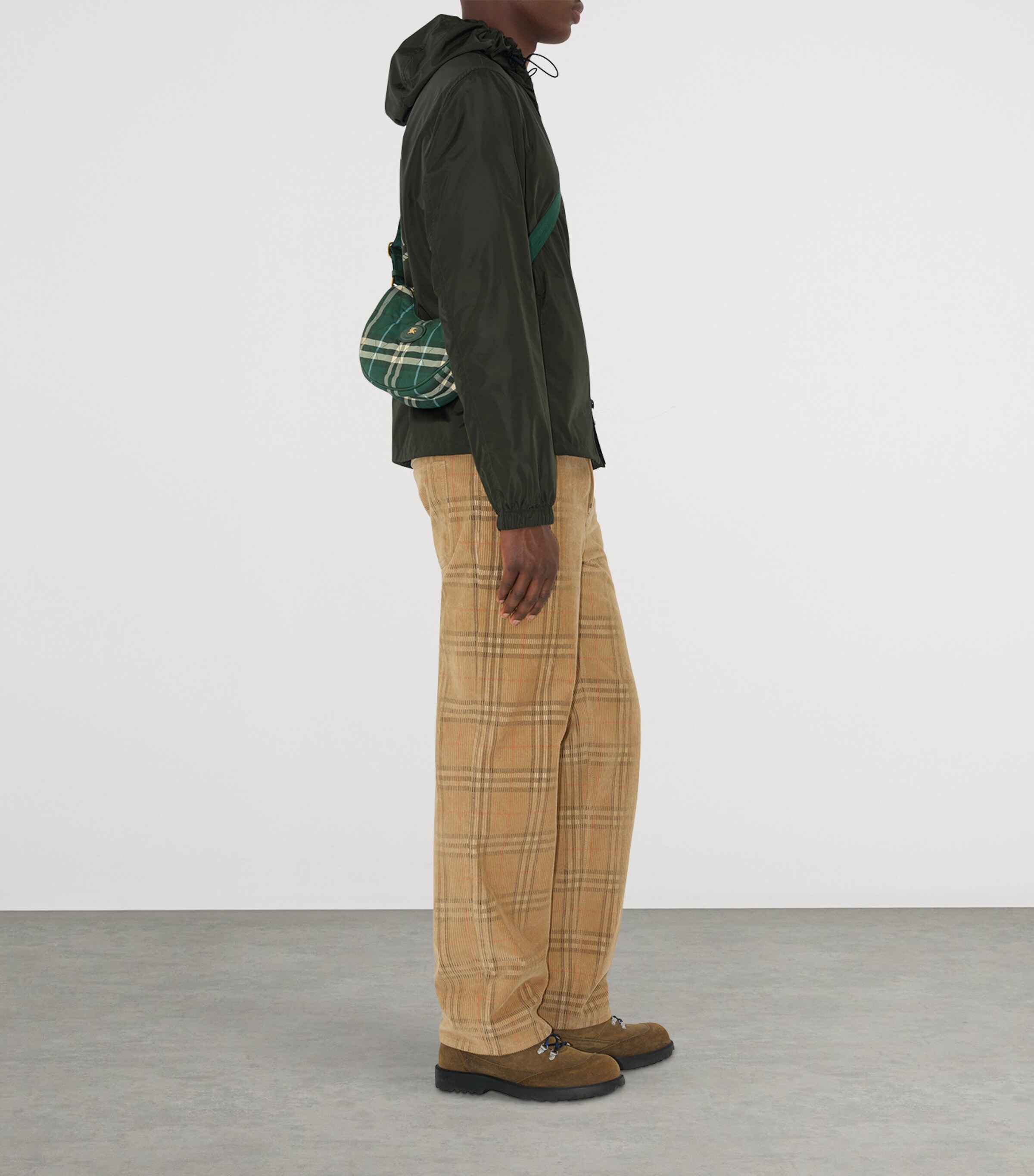 Check Horseshoe Cross-Body Bag VERDANT Image 5