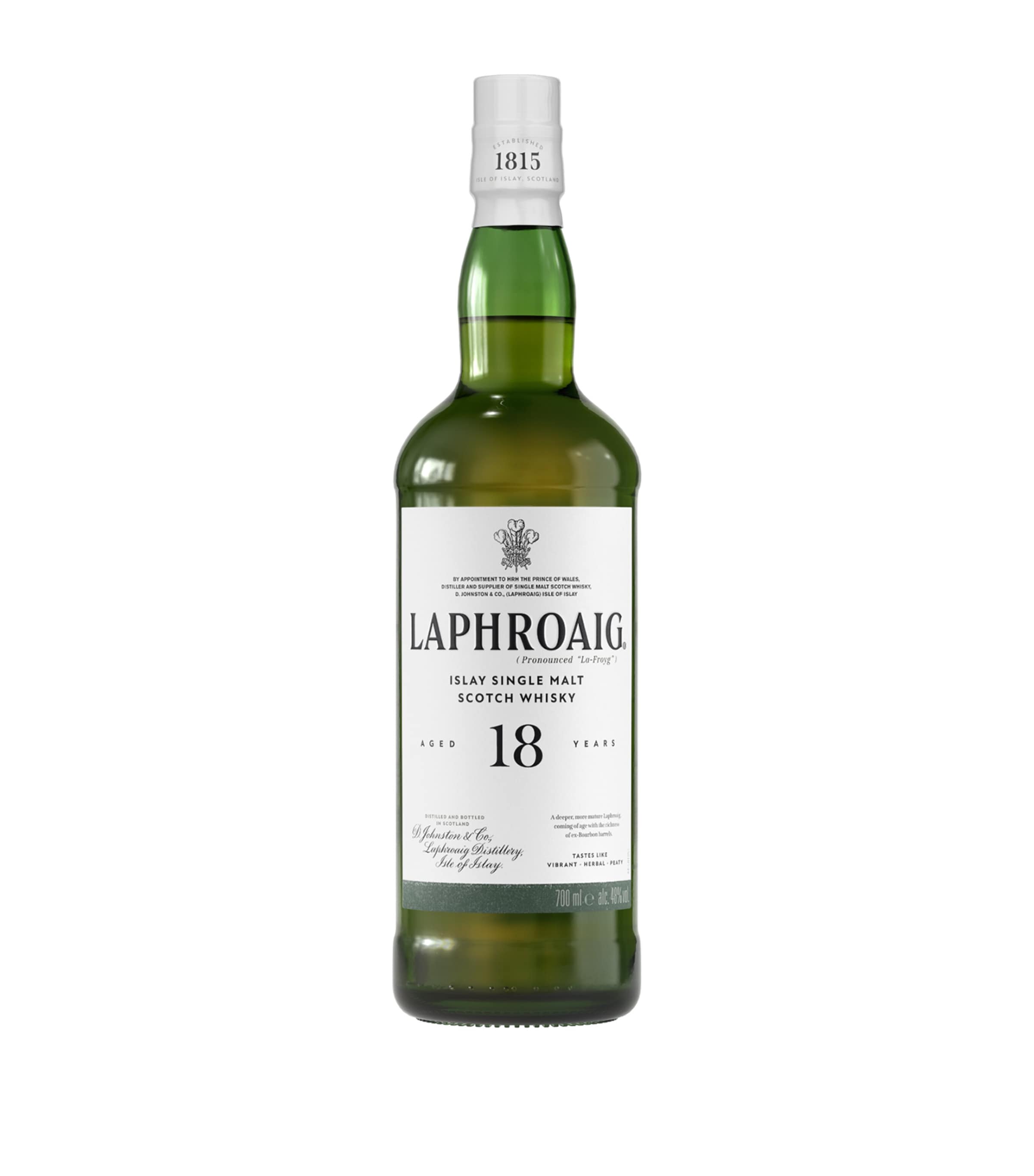 Laphroaig 18-Year-Old Scotch Whisky (70cl) NO COLOUR Image 1
